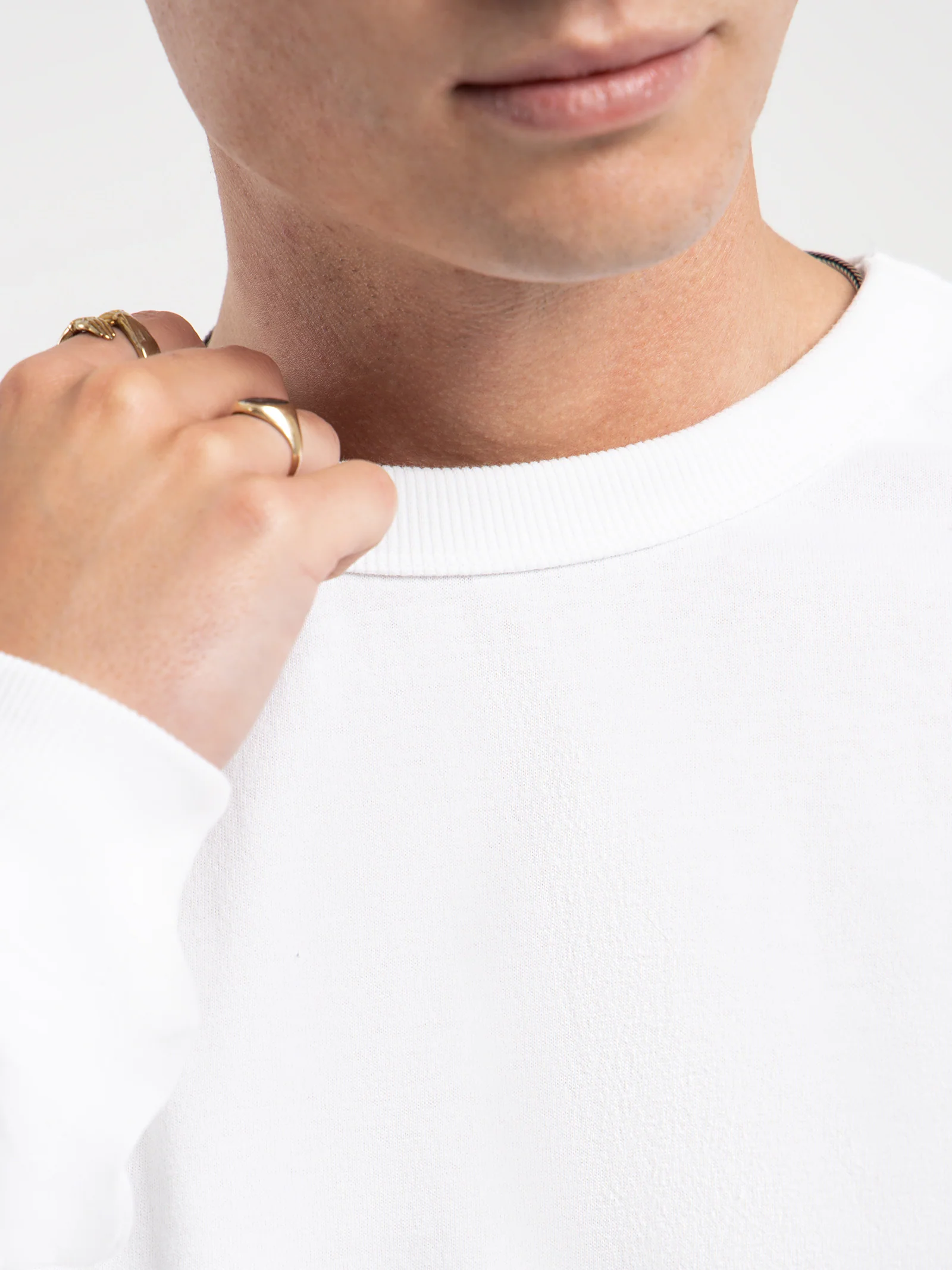 Heavyweight Long Sleeve Crew T-Shirt - Image 2