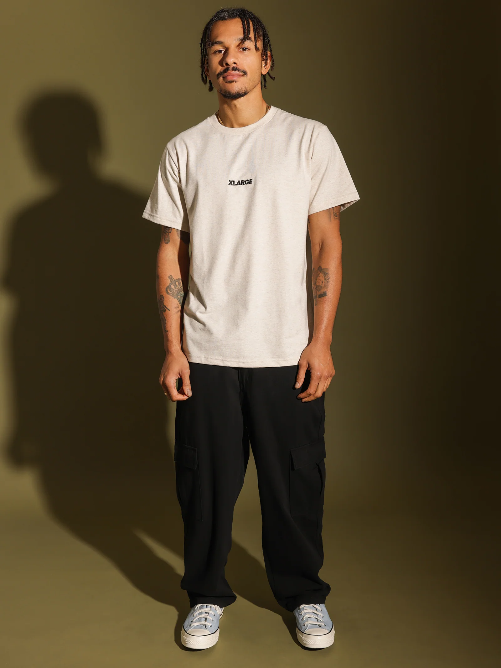 Heavyweight Text Short Sleeve T-Shirt - Image 4