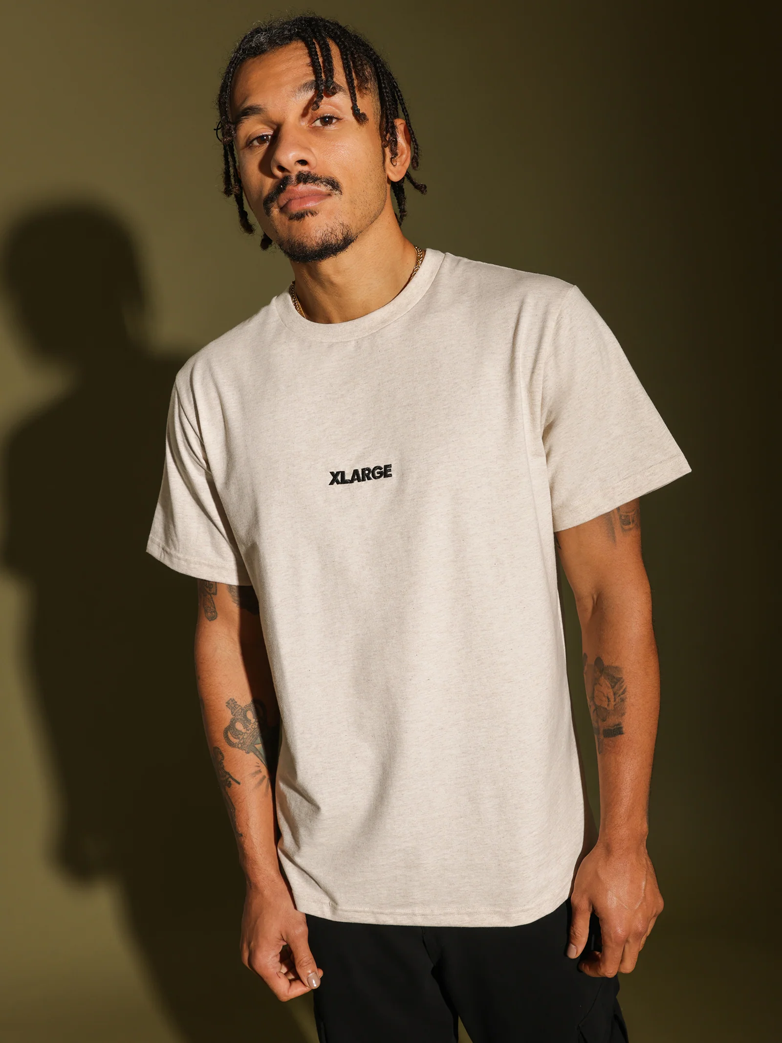 Heavyweight Text Short Sleeve T-Shirt - Image 5