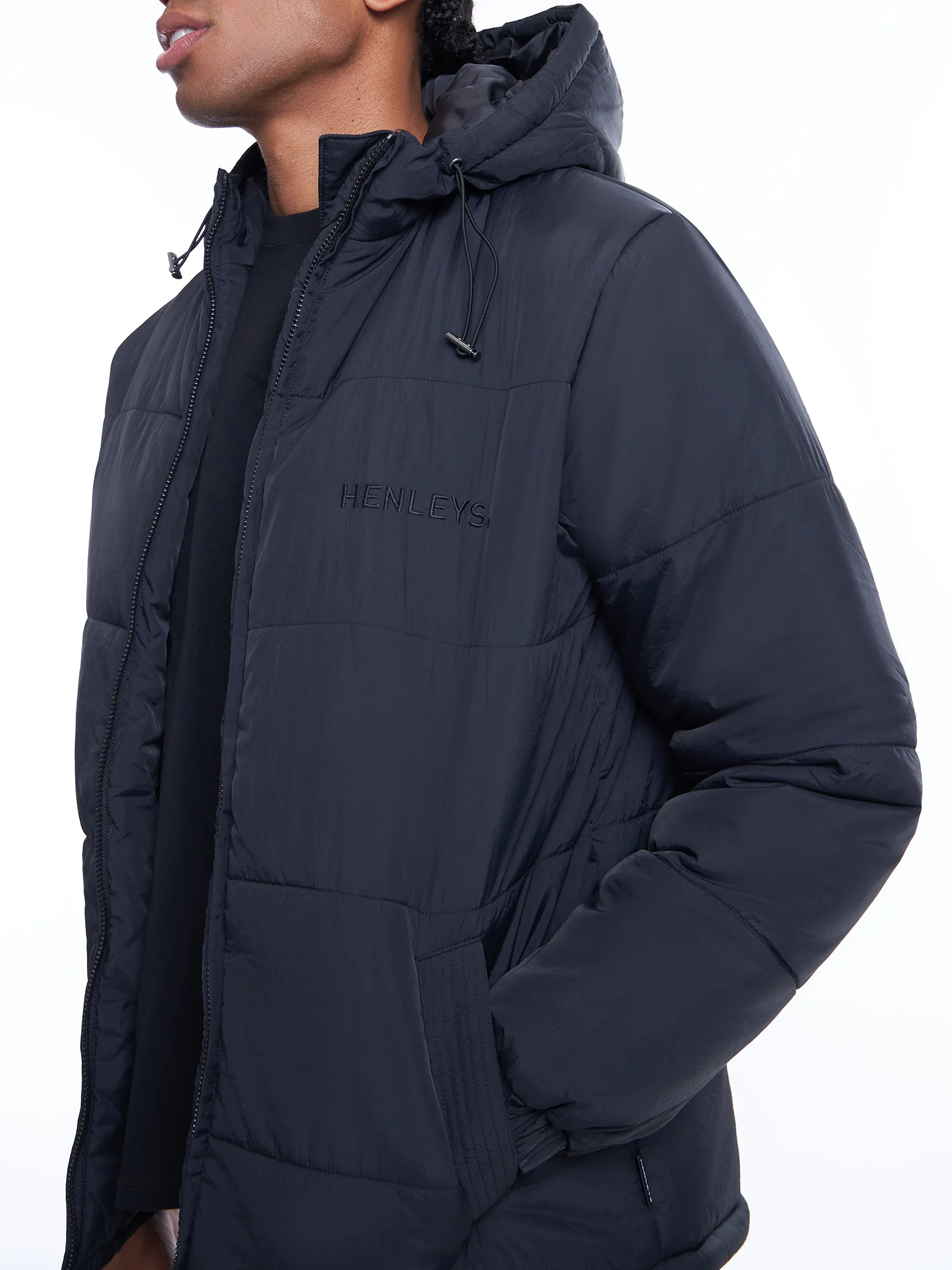 Classic Logo Hooded Puffer - Image 4