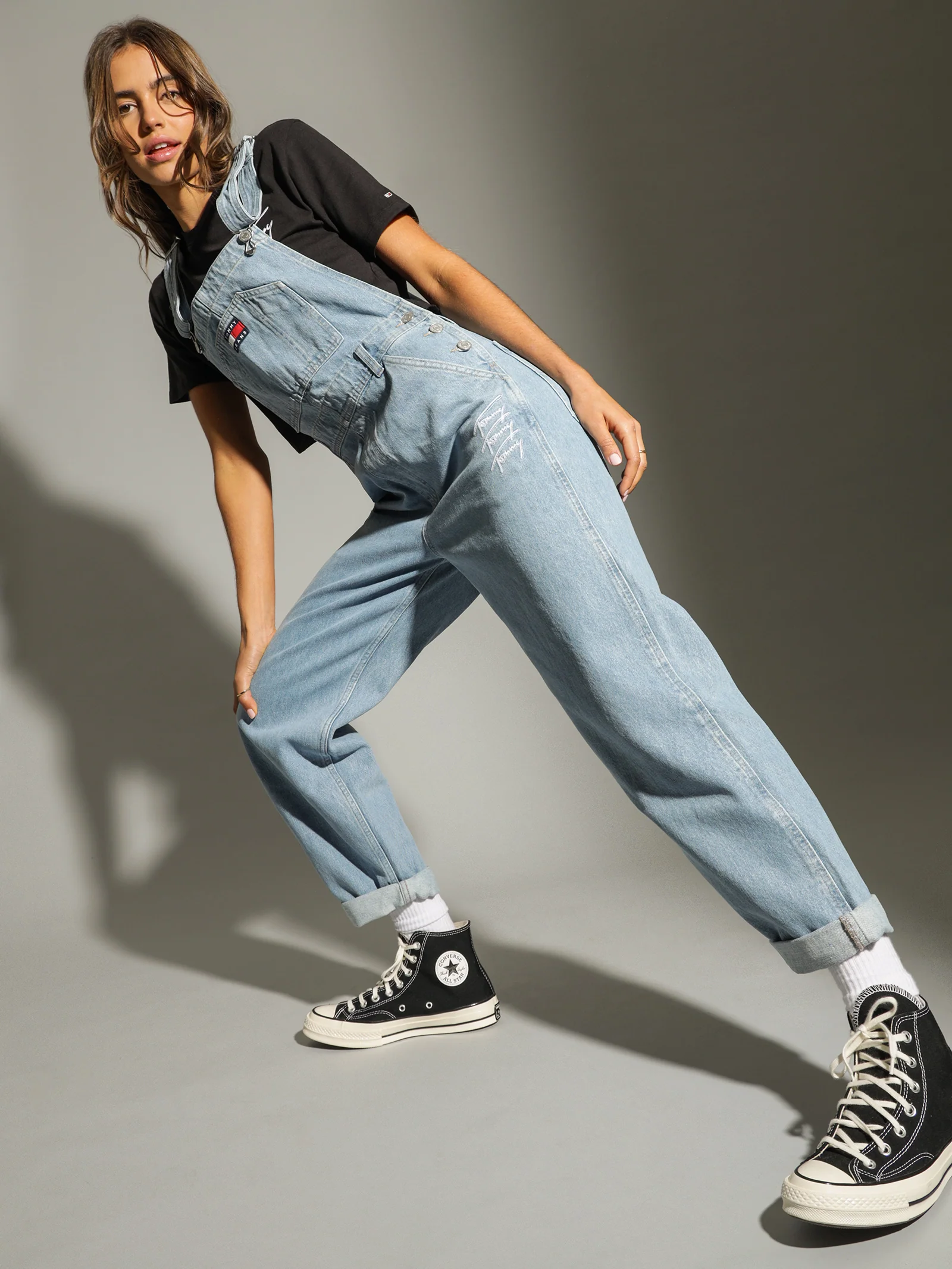 Hemp Denim Dungarees - Image 2
