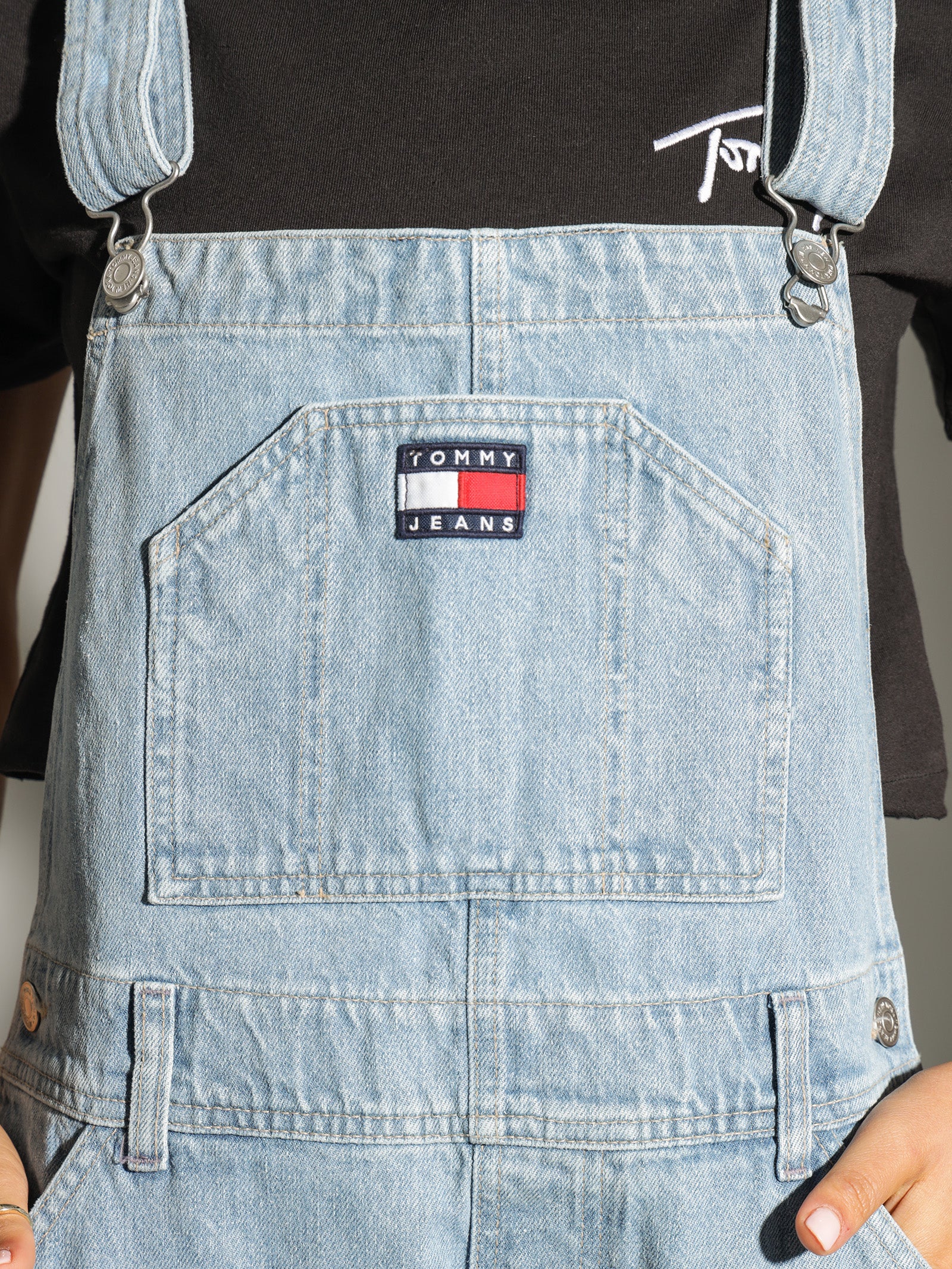 Hemp Denim Dungarees - Image 3