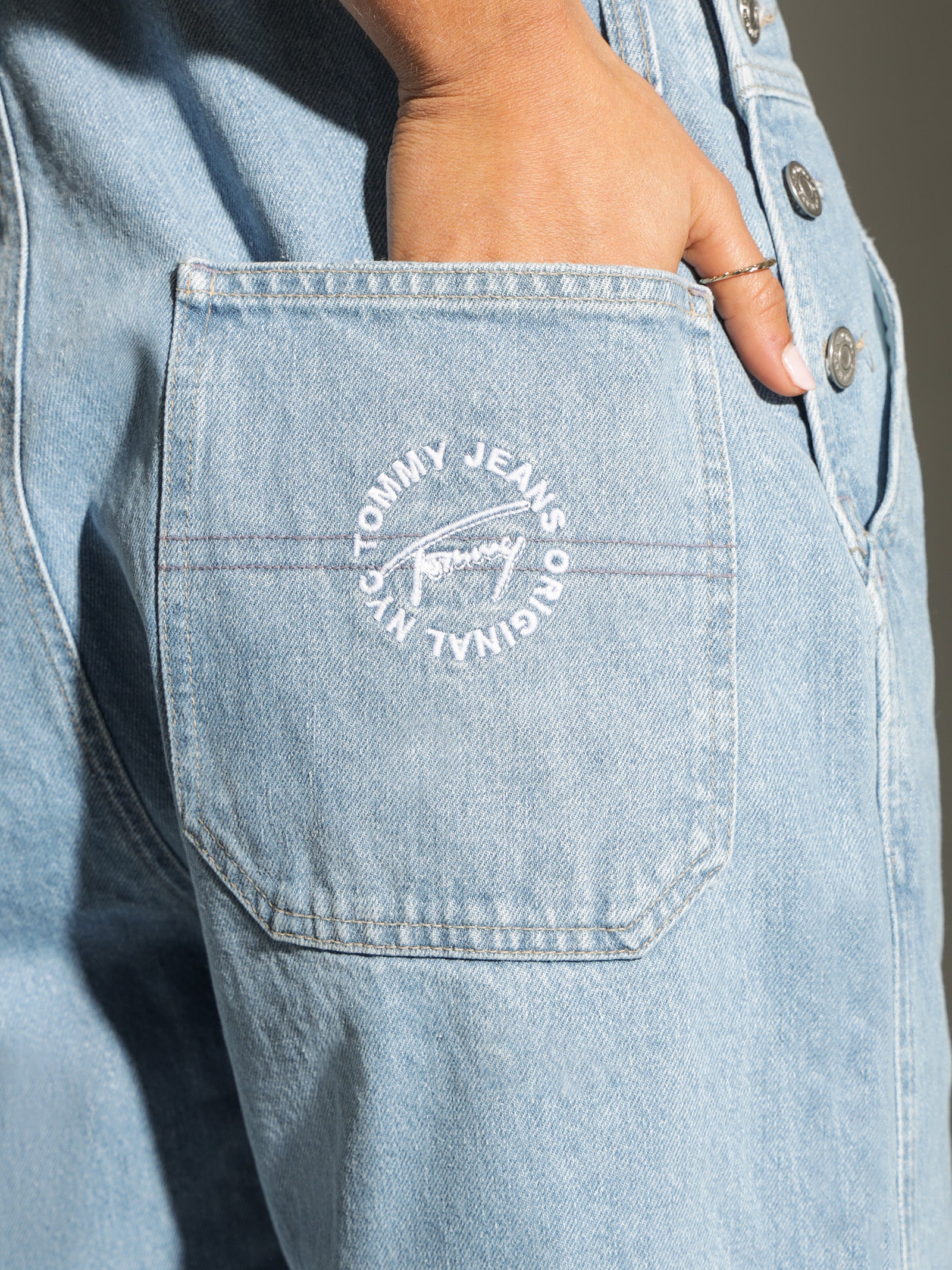 Hemp Denim Dungarees - Image 5