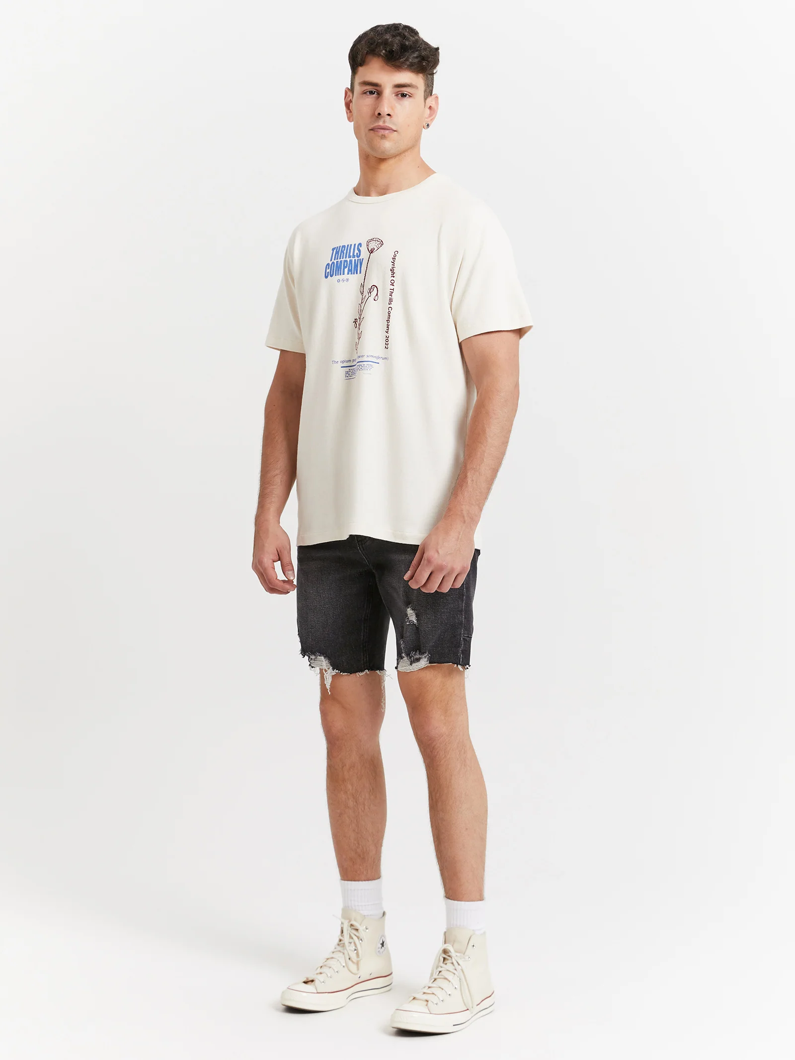 Hemp Natural Effects Merch Fit T-Shirt - Image 4