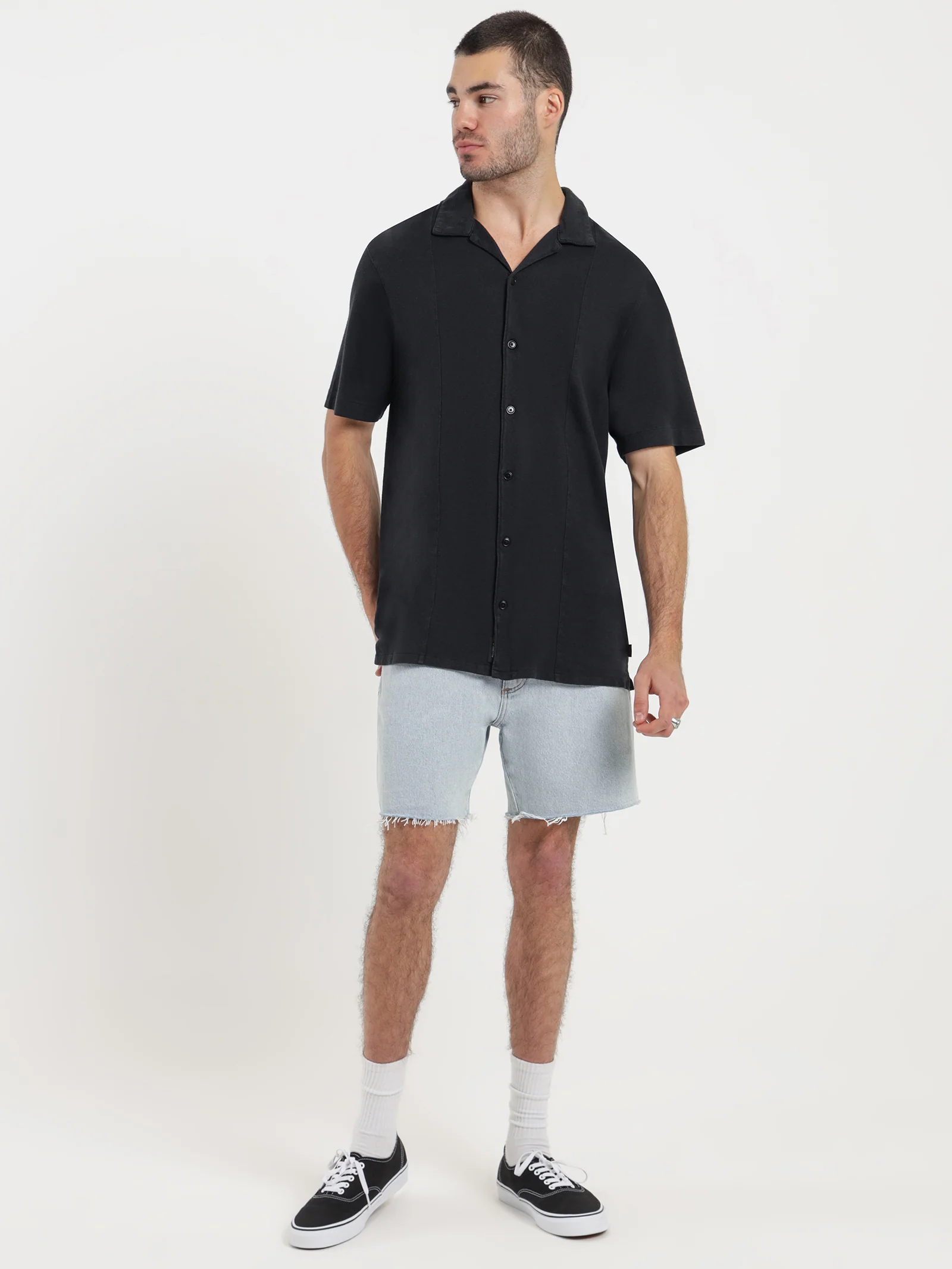 Hemp Some Kind of Paradise Bowling Shirt - Image 3