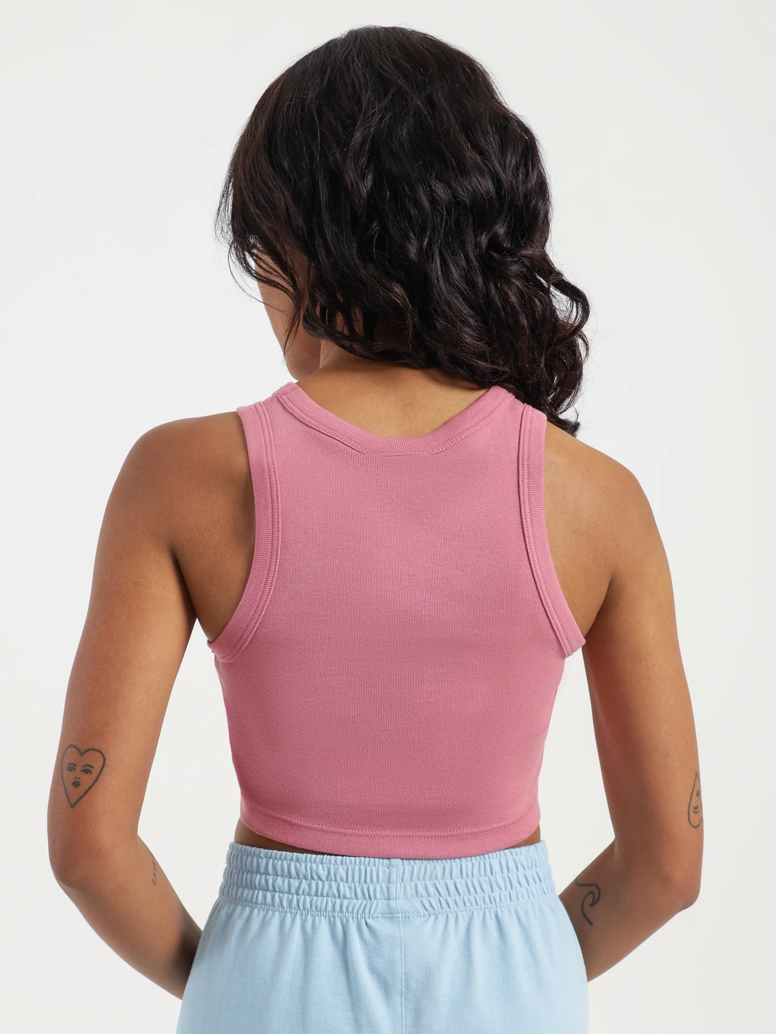 Heritage 90's Cropped Rib Tank - Image 4