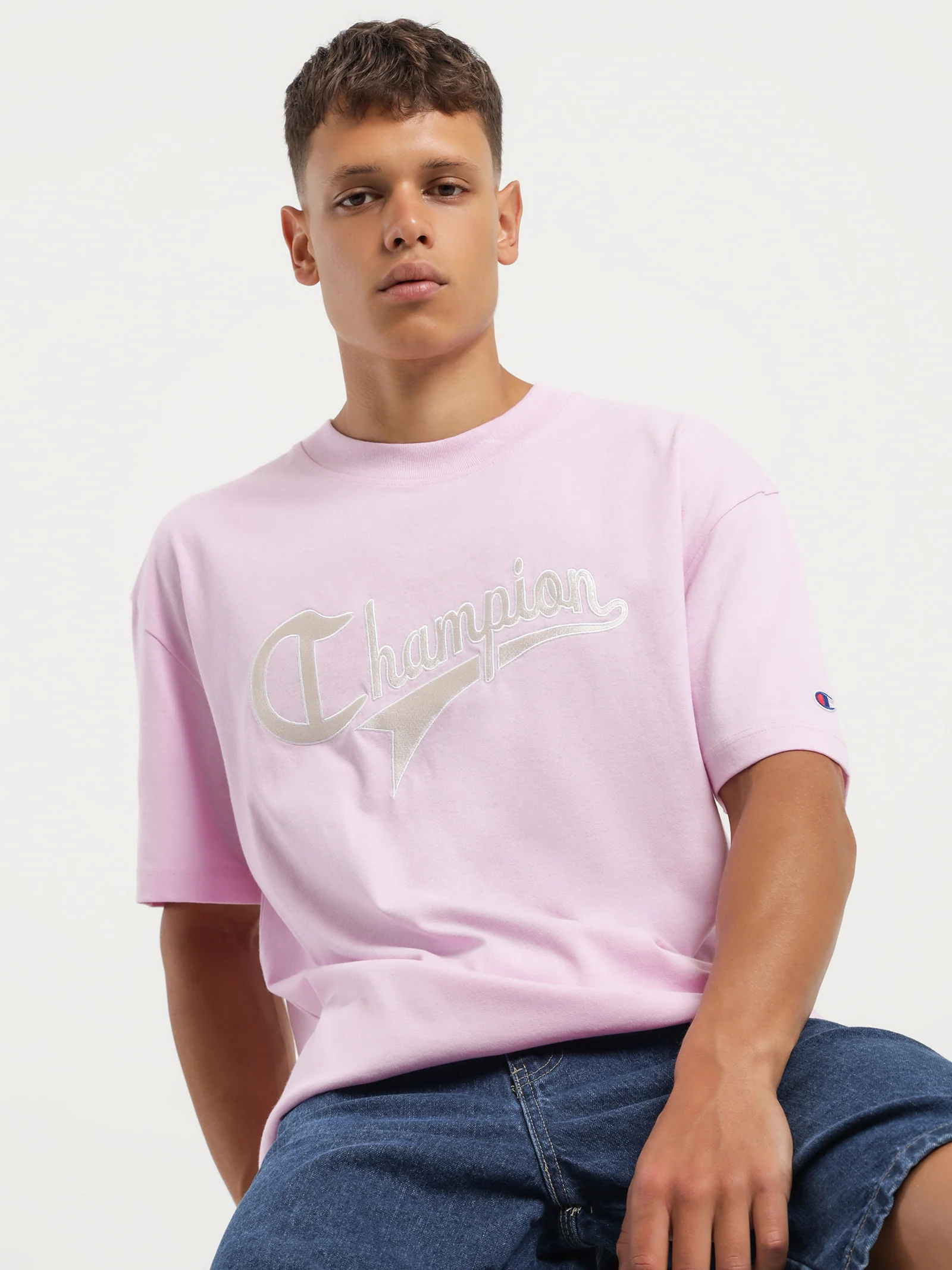 Heritage Cursive Logo T-Shirt - Image 2