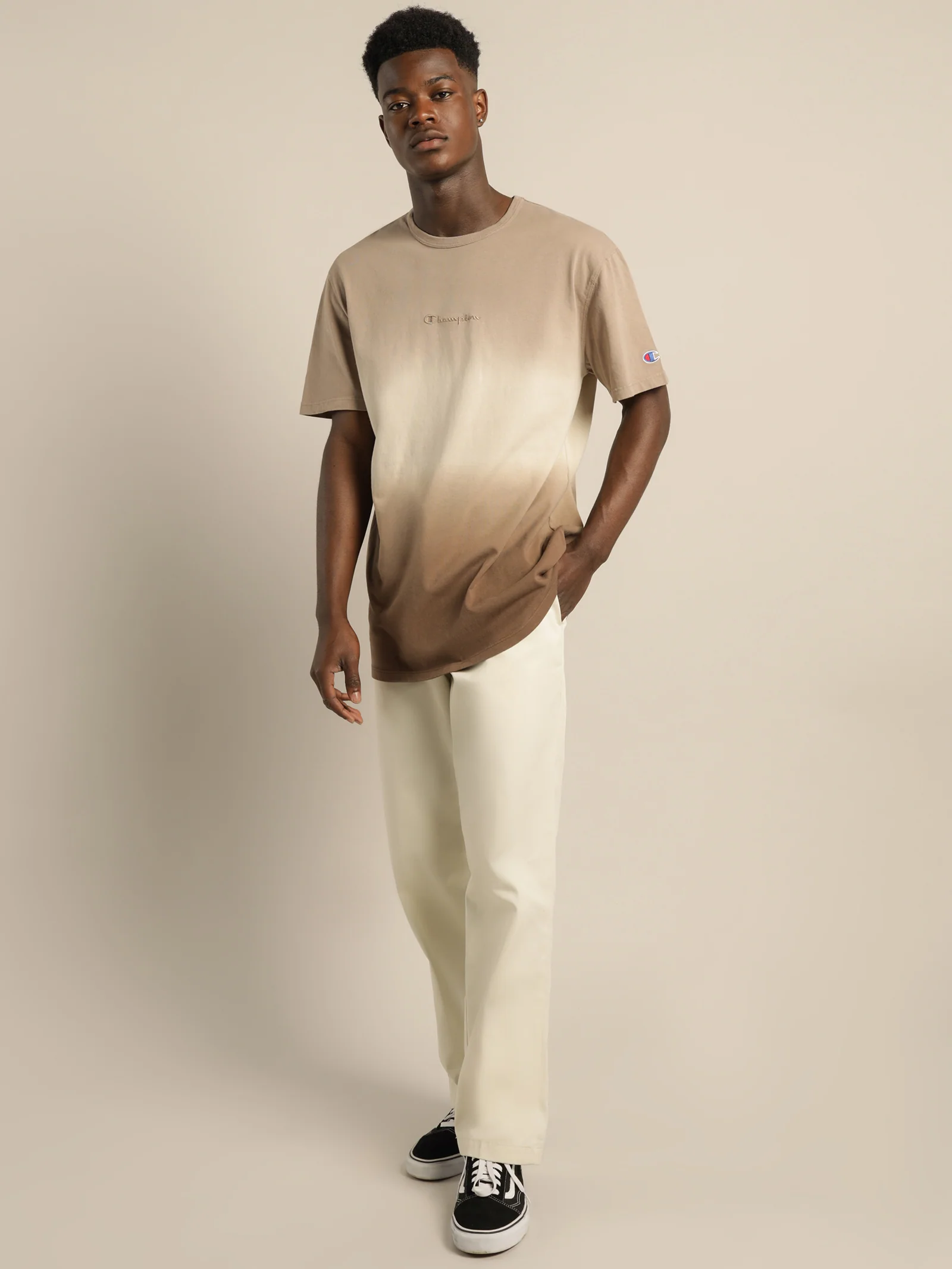 Heritage Dip-Dye T-Shirt - Image 4