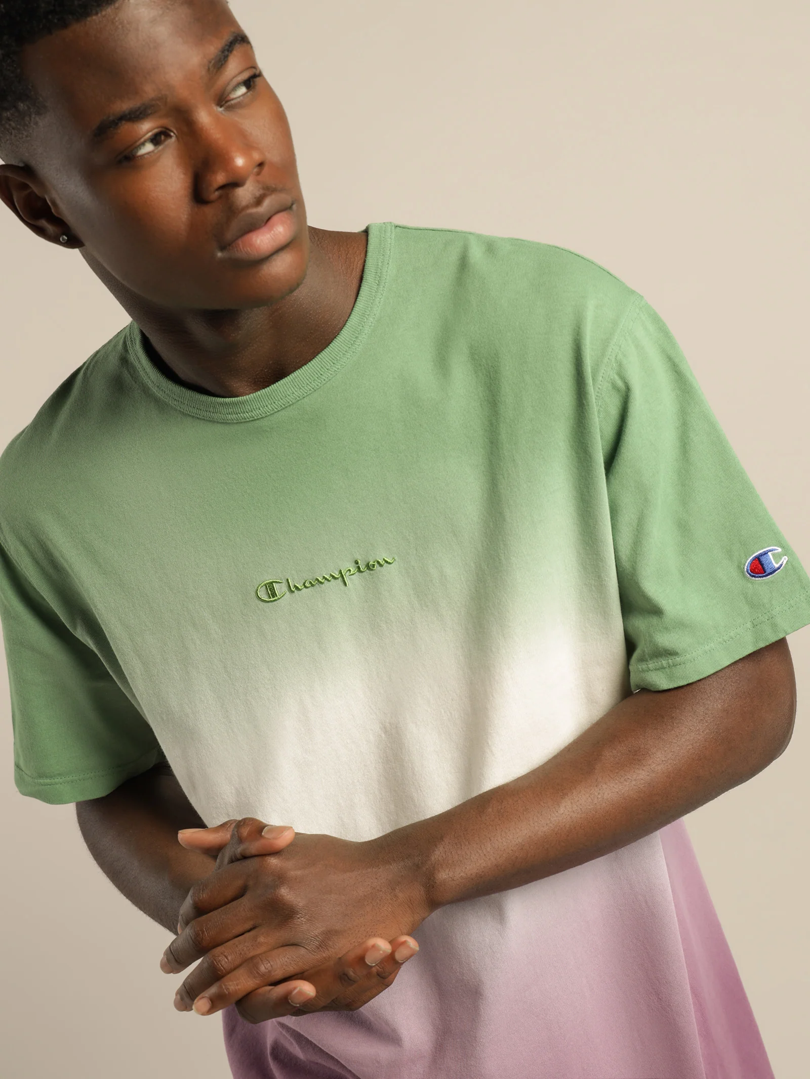Heritage Dip-Dye T-Shirt - Image 5