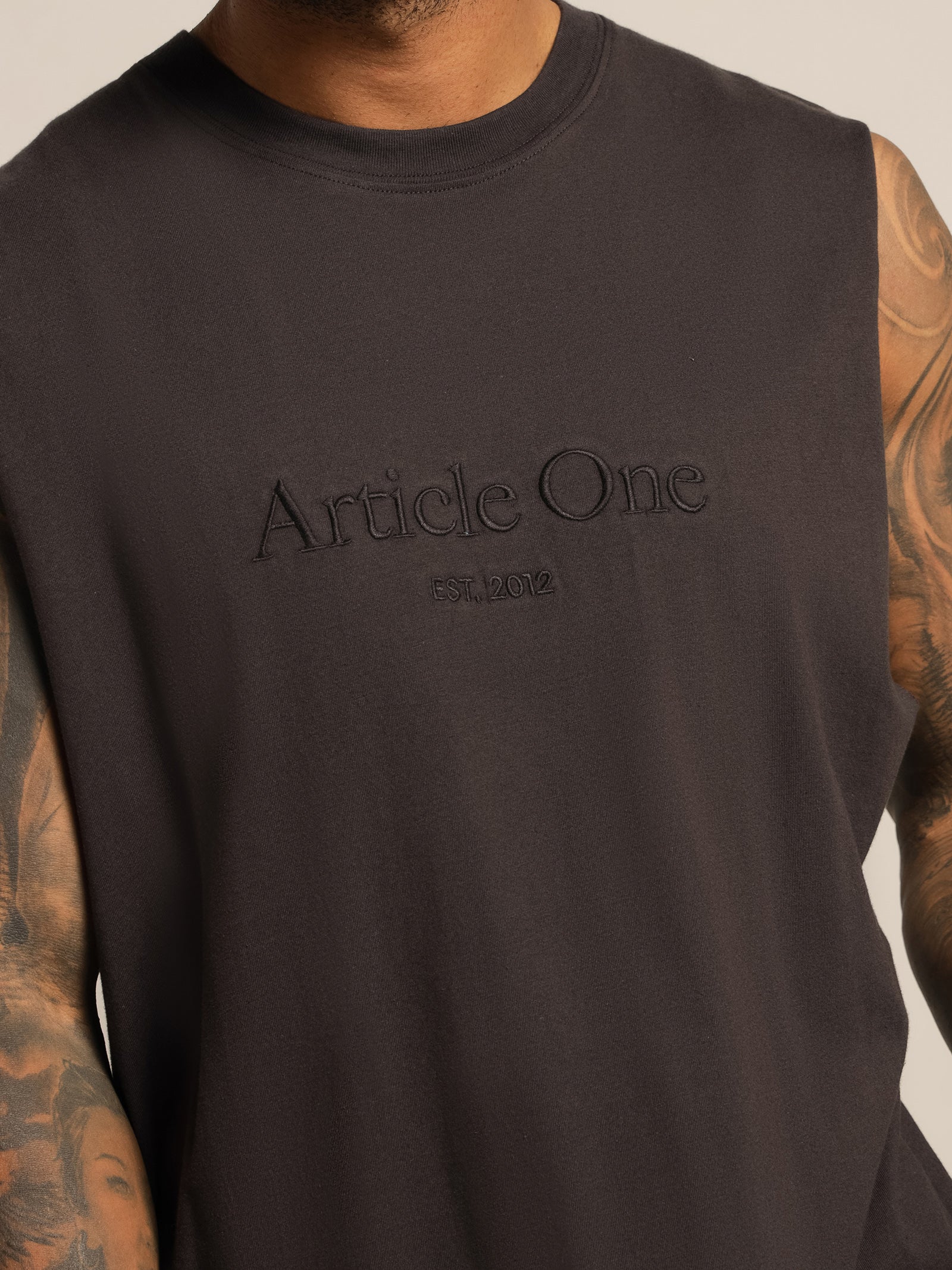 Heritage Logo Muscle Tank - Image 3