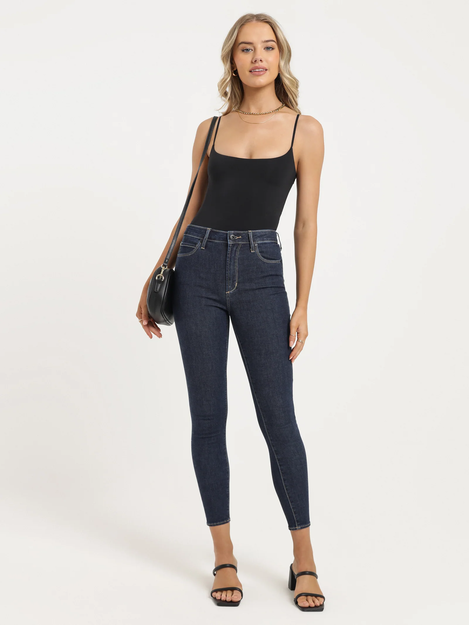 High Lisa Skinny Ankle Jeans - Image 3