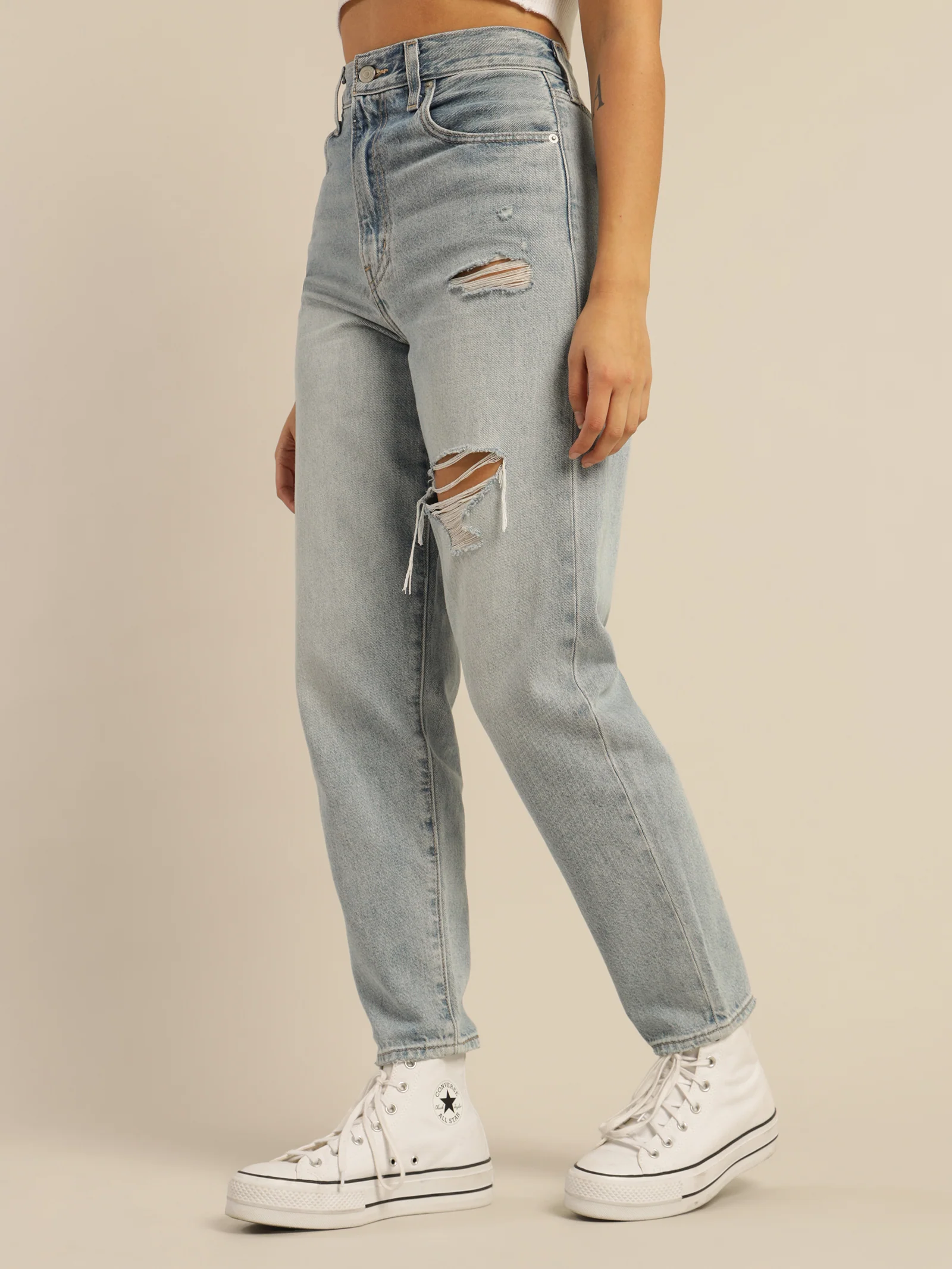 High Loose Tapered Jeans - Image 3