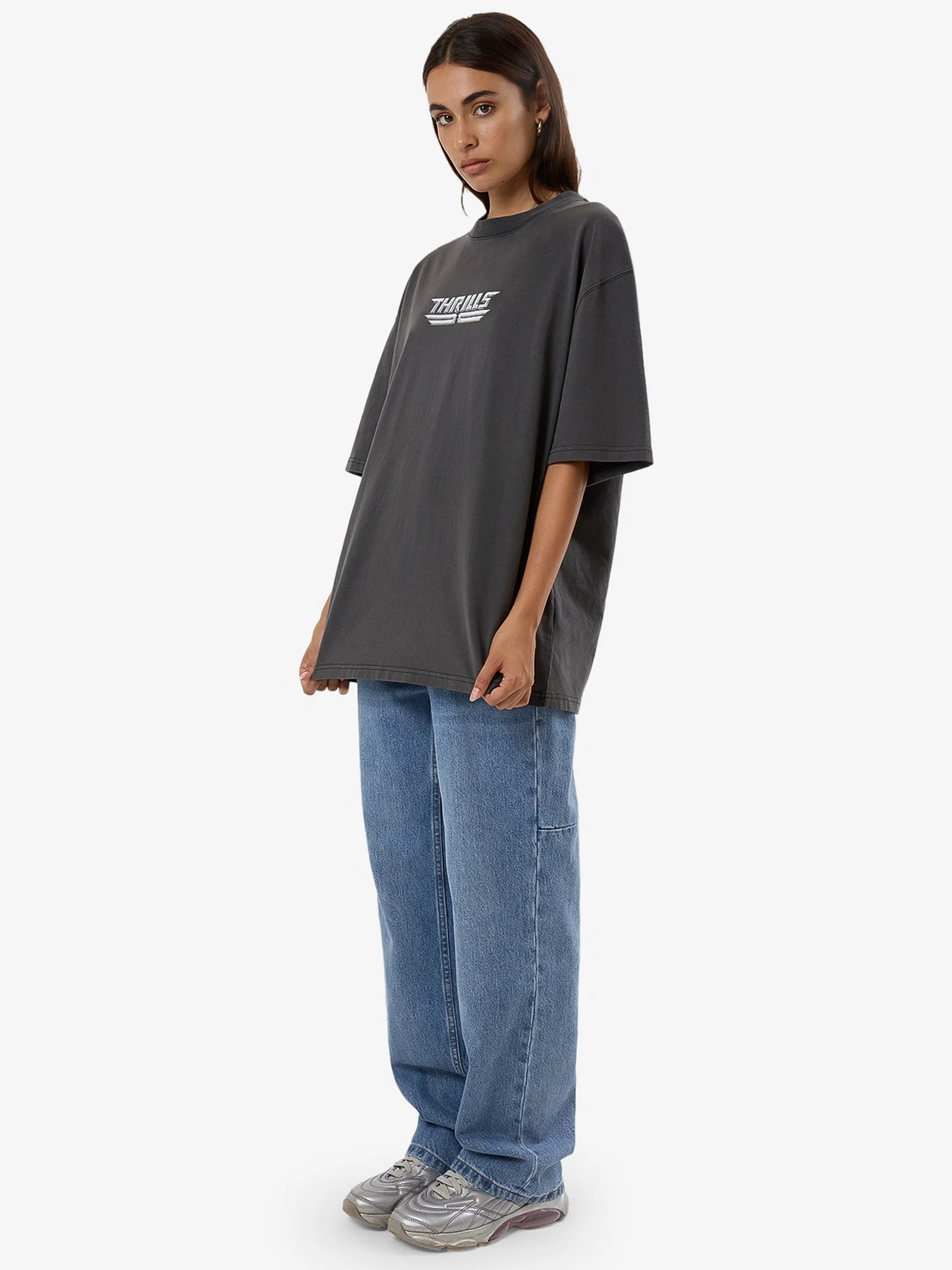 High Shine Oversized Tee - Image 2