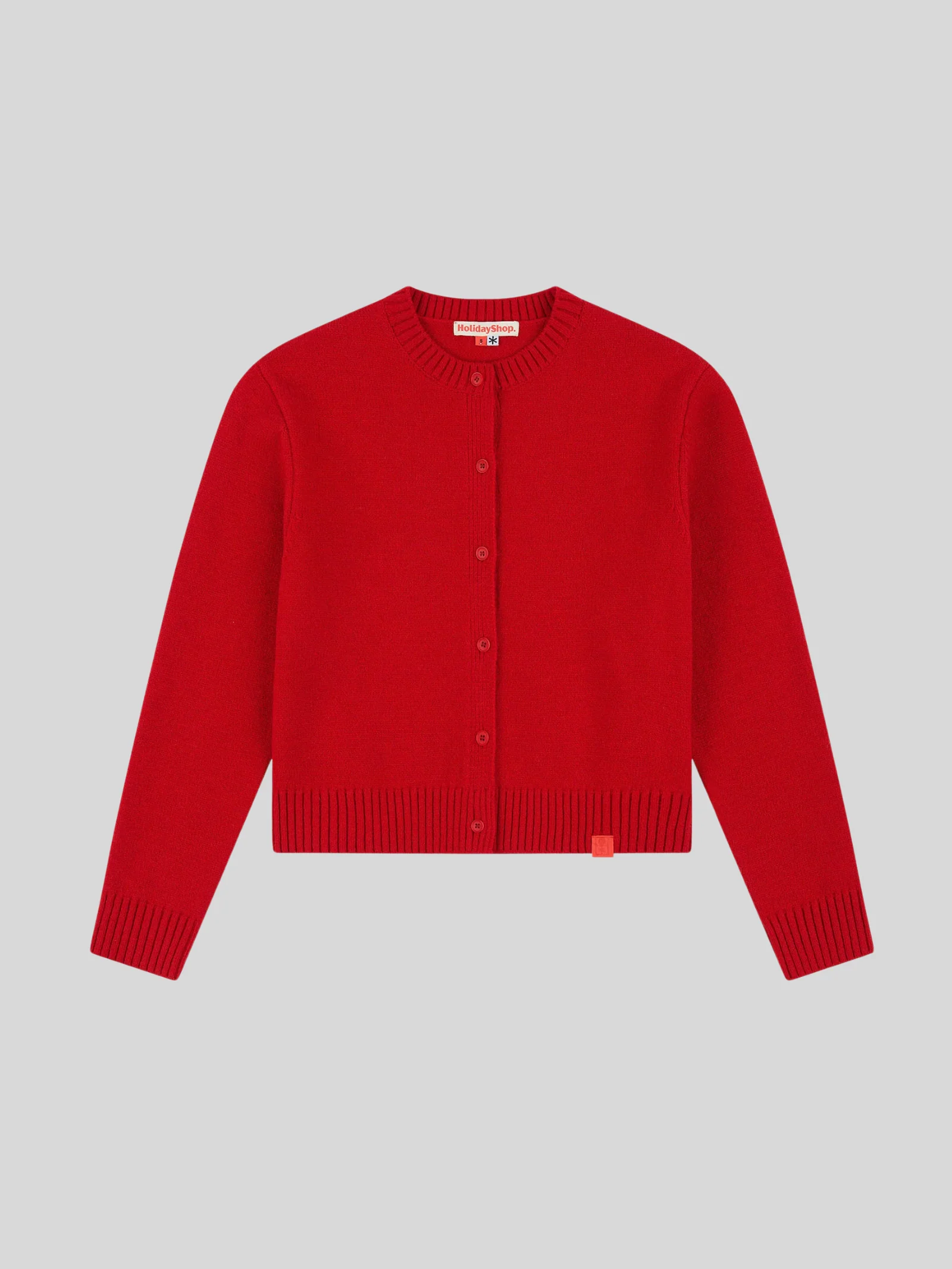 Crew Neck Cardigan - Image 2
