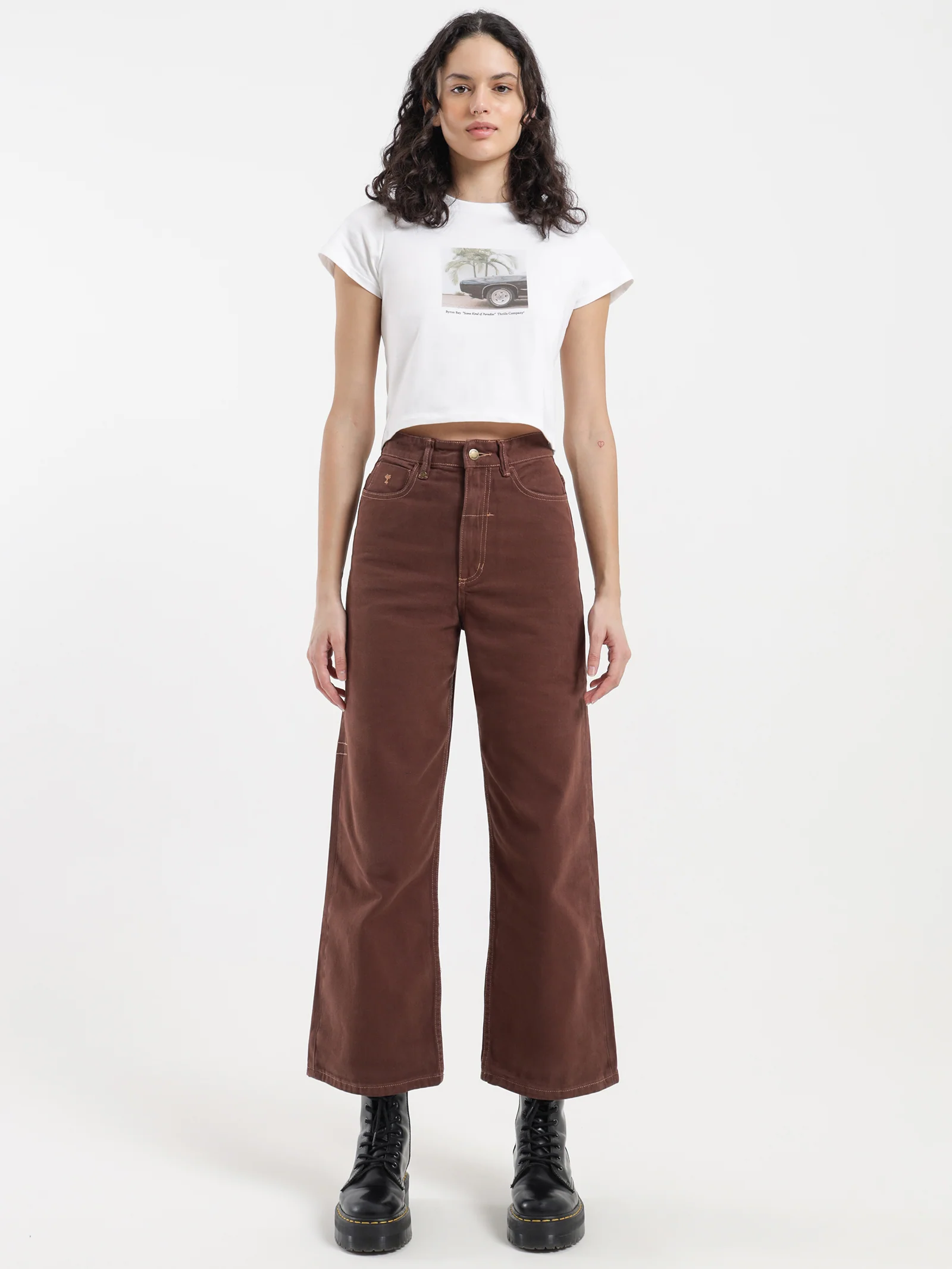 Holly Drill Pants - Image 4