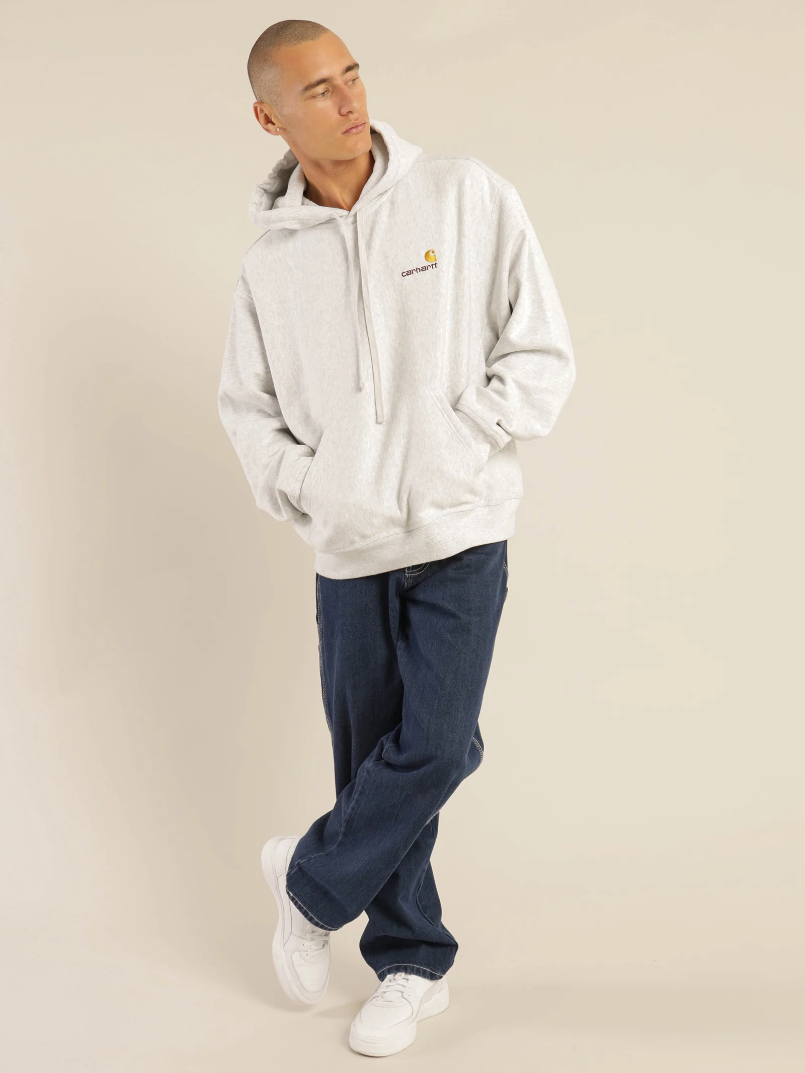 Hooded American Script Sweatshirt - Image 4
