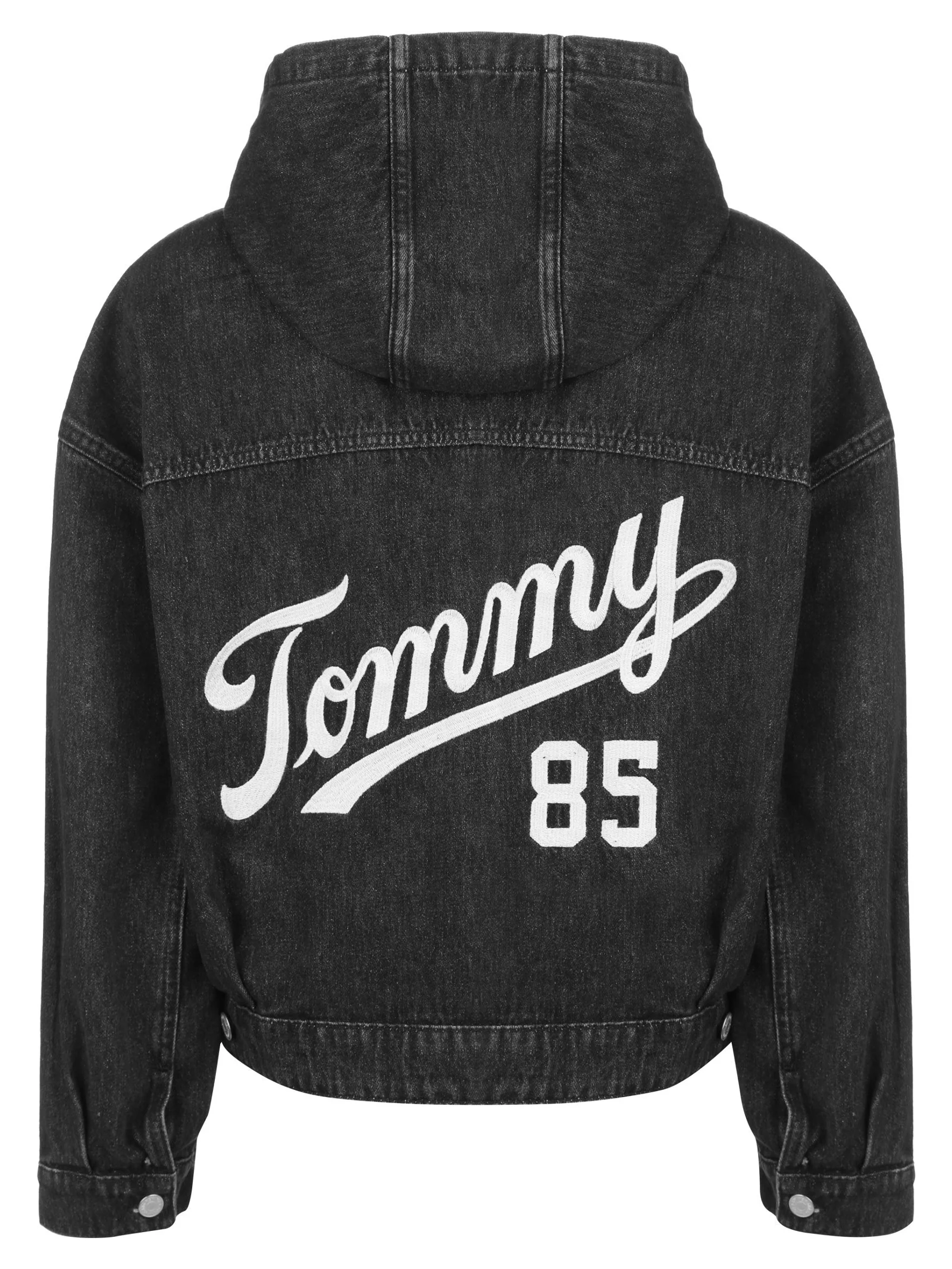 Hooded Denim Jacket - Image 2