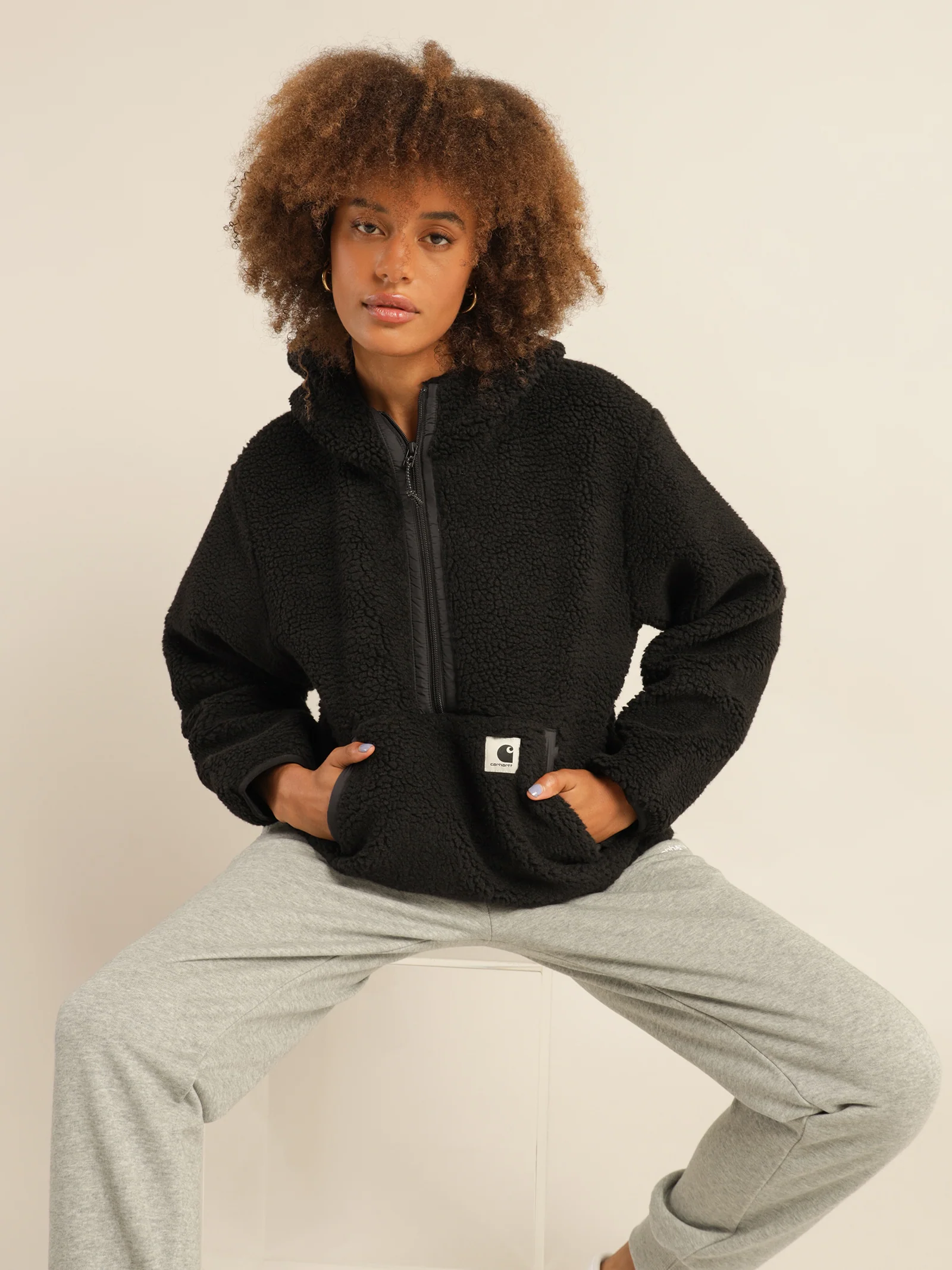 Hooded Loon Liner Sherpa Jacket - Image 2