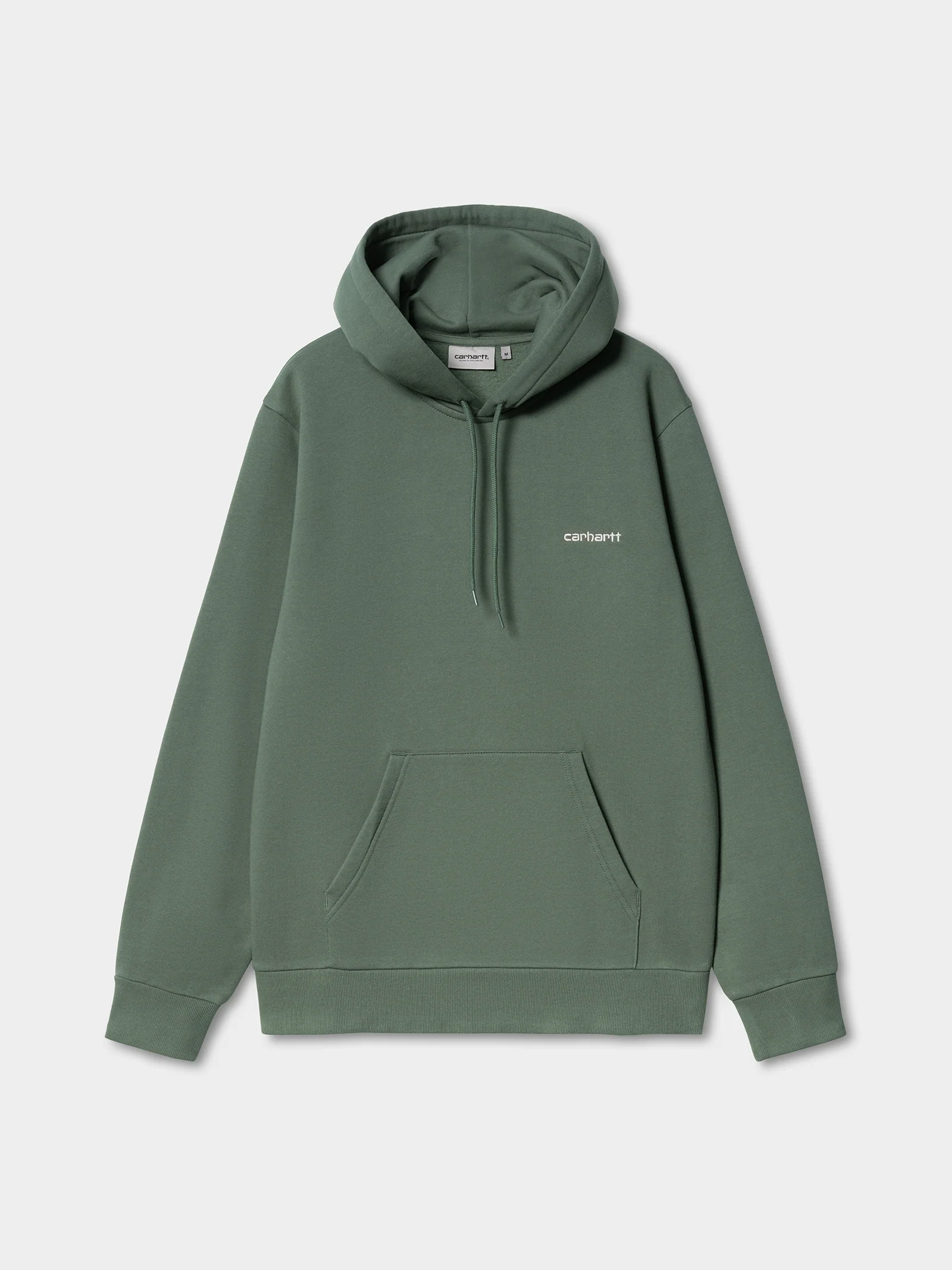 Hooded Script Embroidery Sweat - Image 2