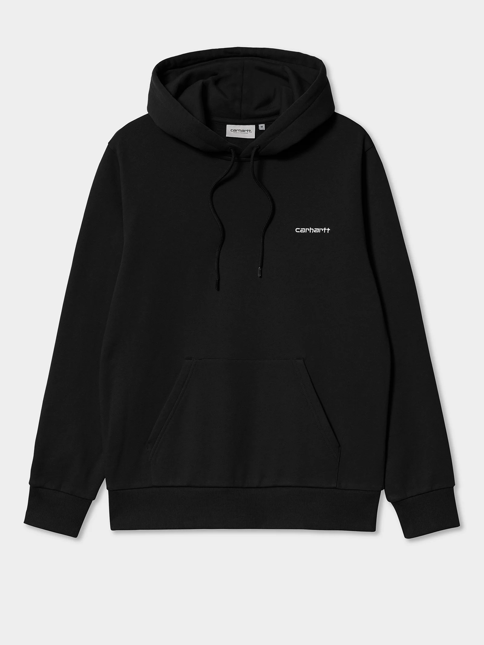 Hooded Script Embroidery Sweat - Image 4