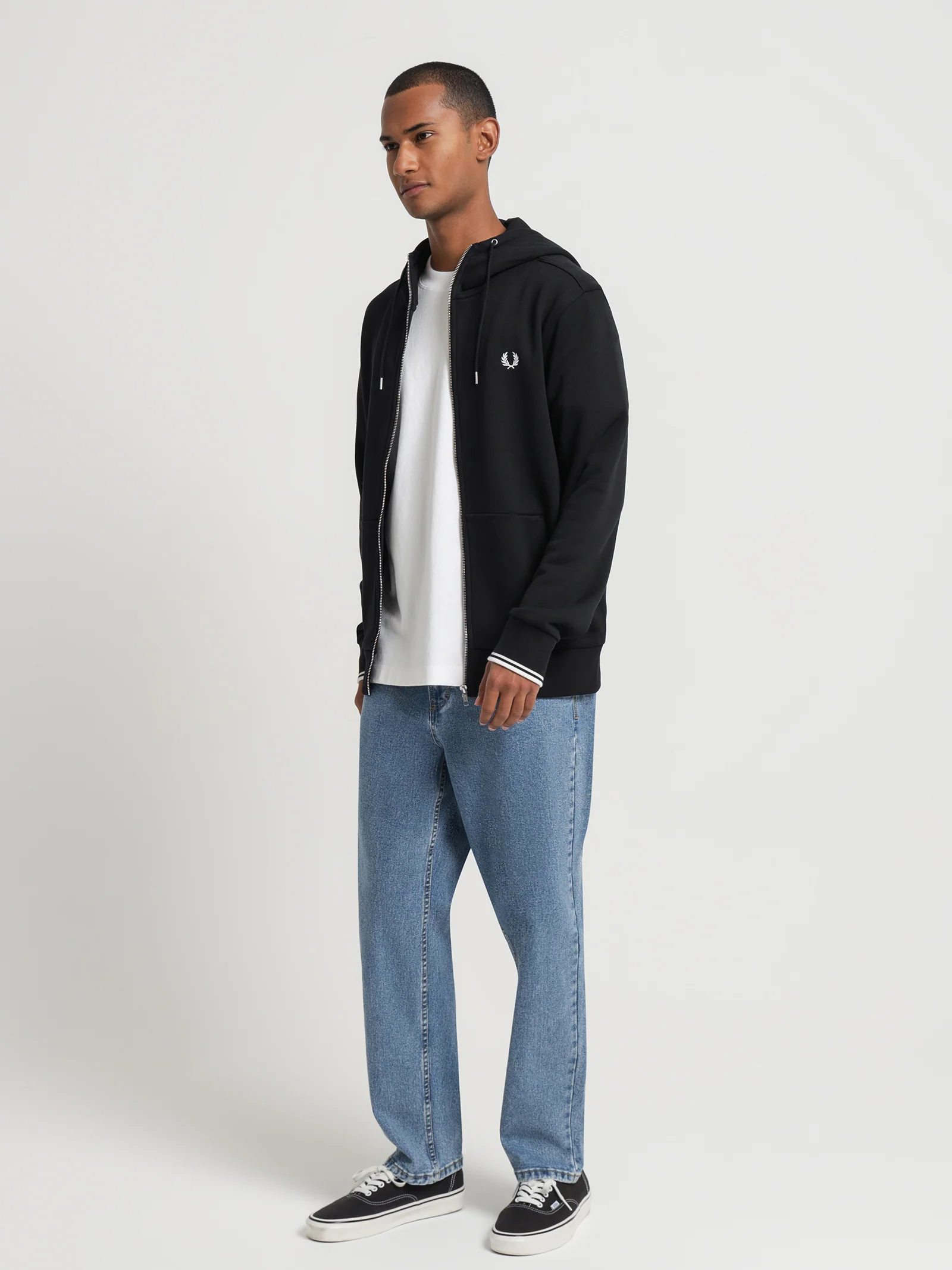 Hooded Zip Through Sweatshirt - Image 5