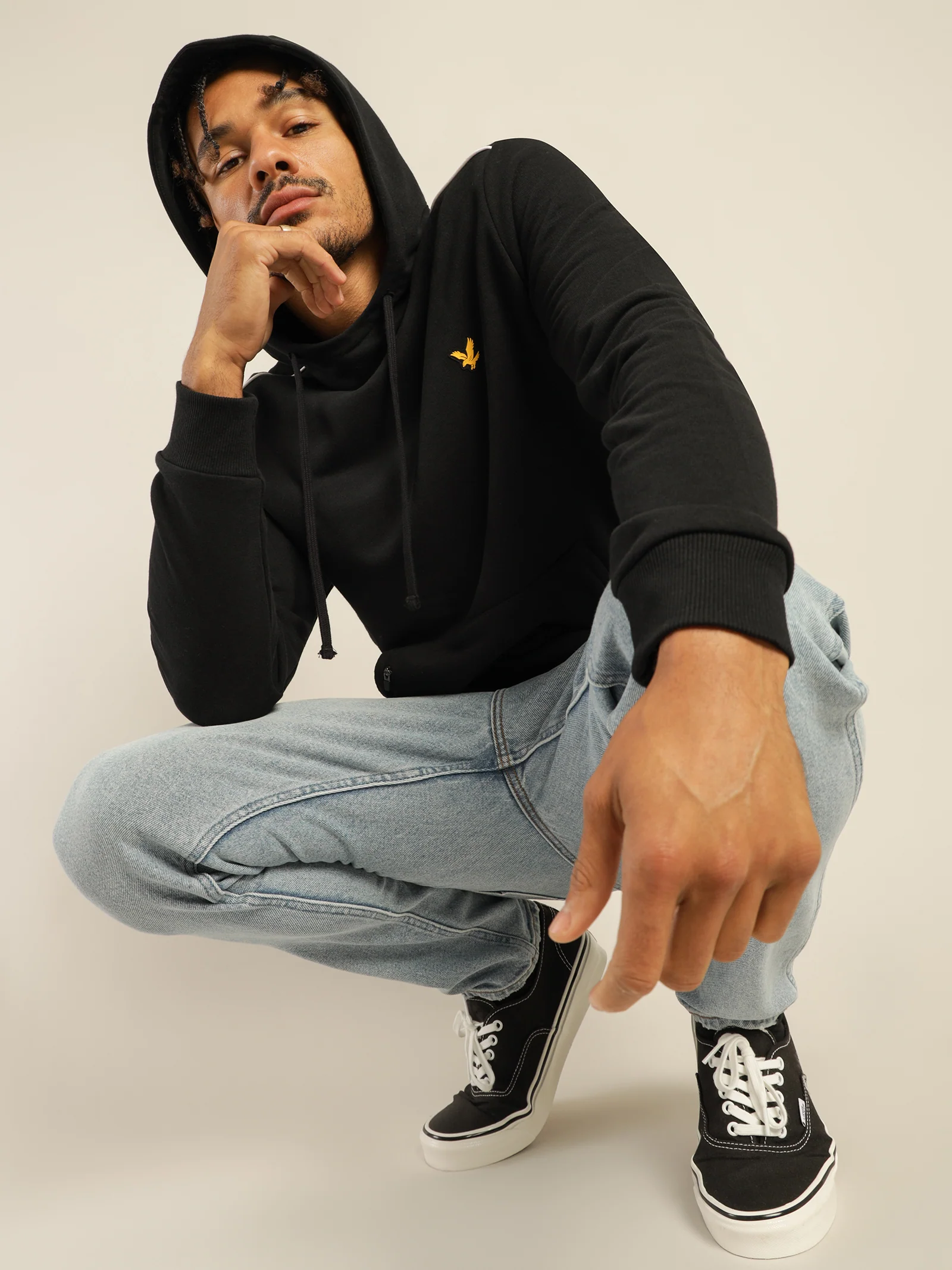 Hoodie With Contrast Piping - Image 2