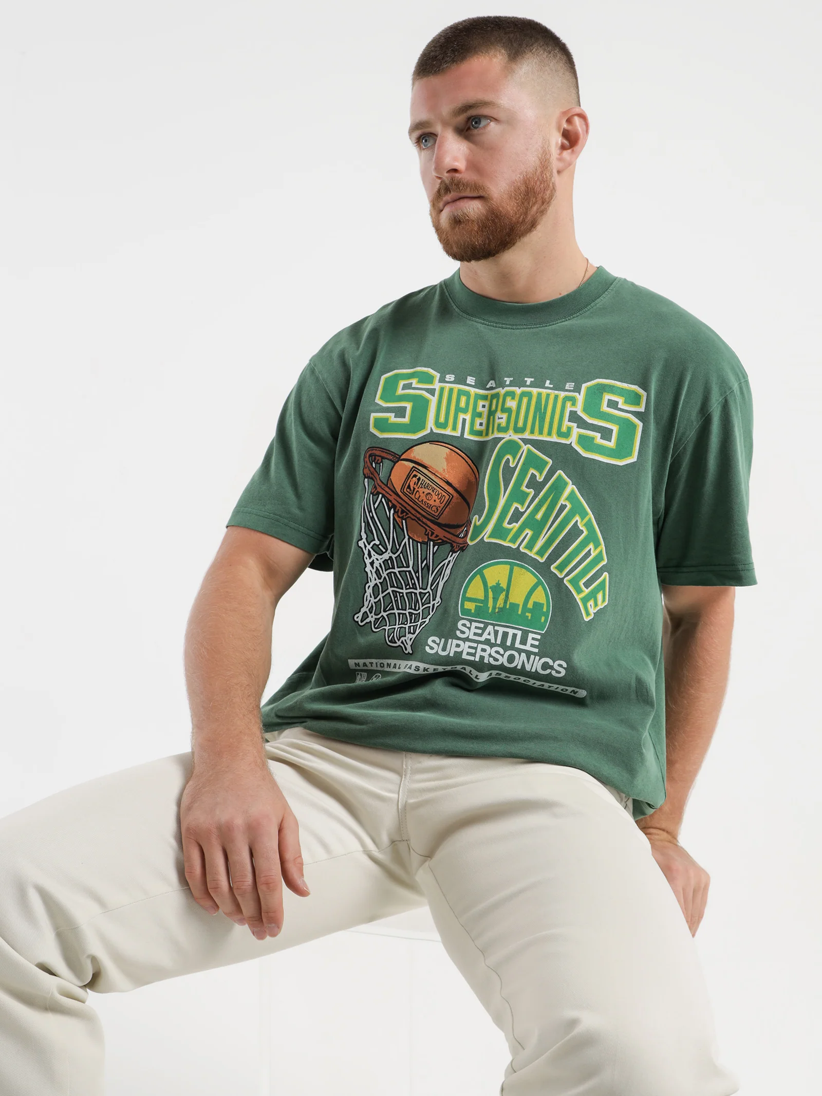 Hoop Seattle Supersonics T-Shirt - Image 2