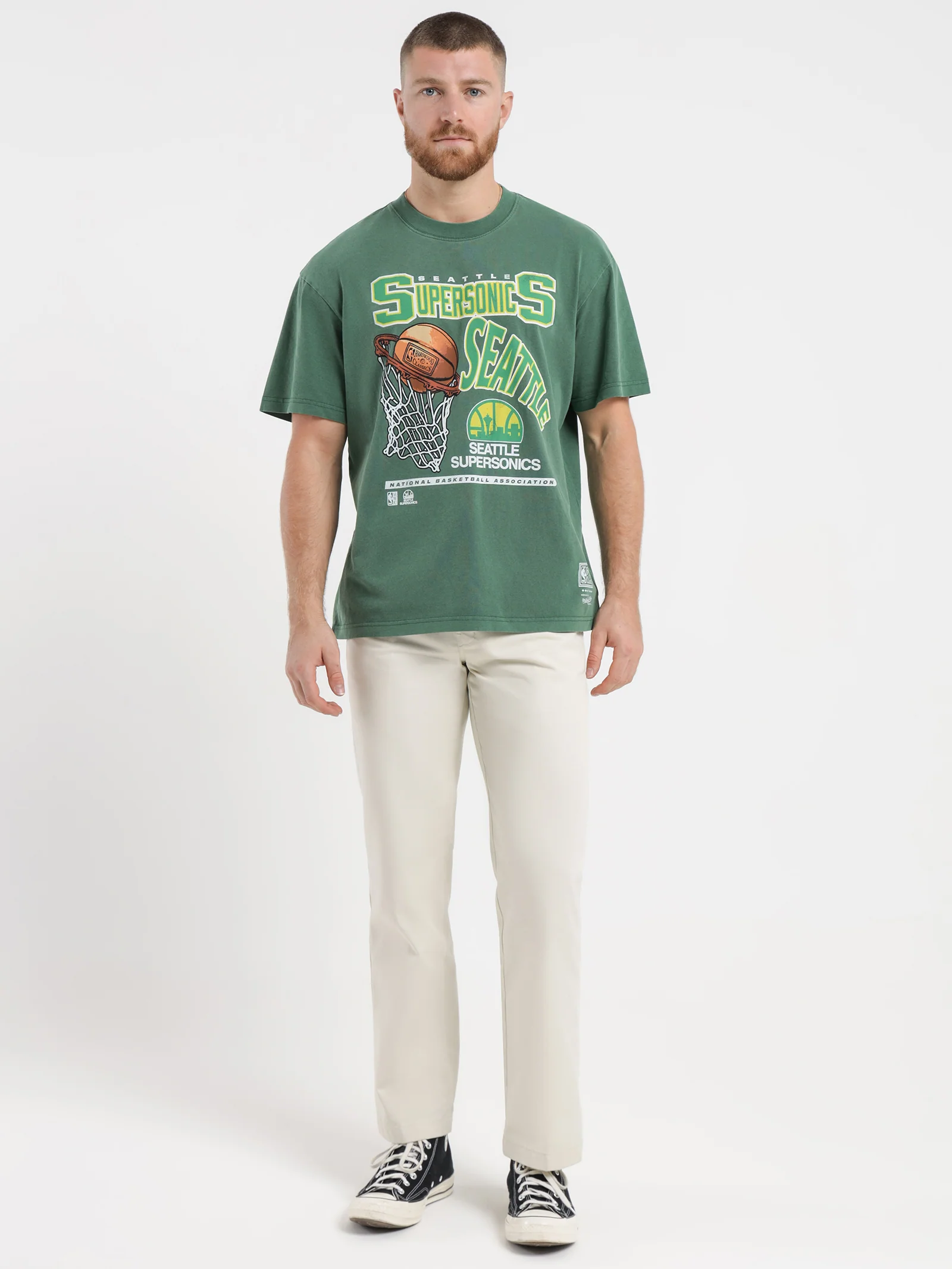 Hoop Seattle Supersonics T-Shirt - Image 3