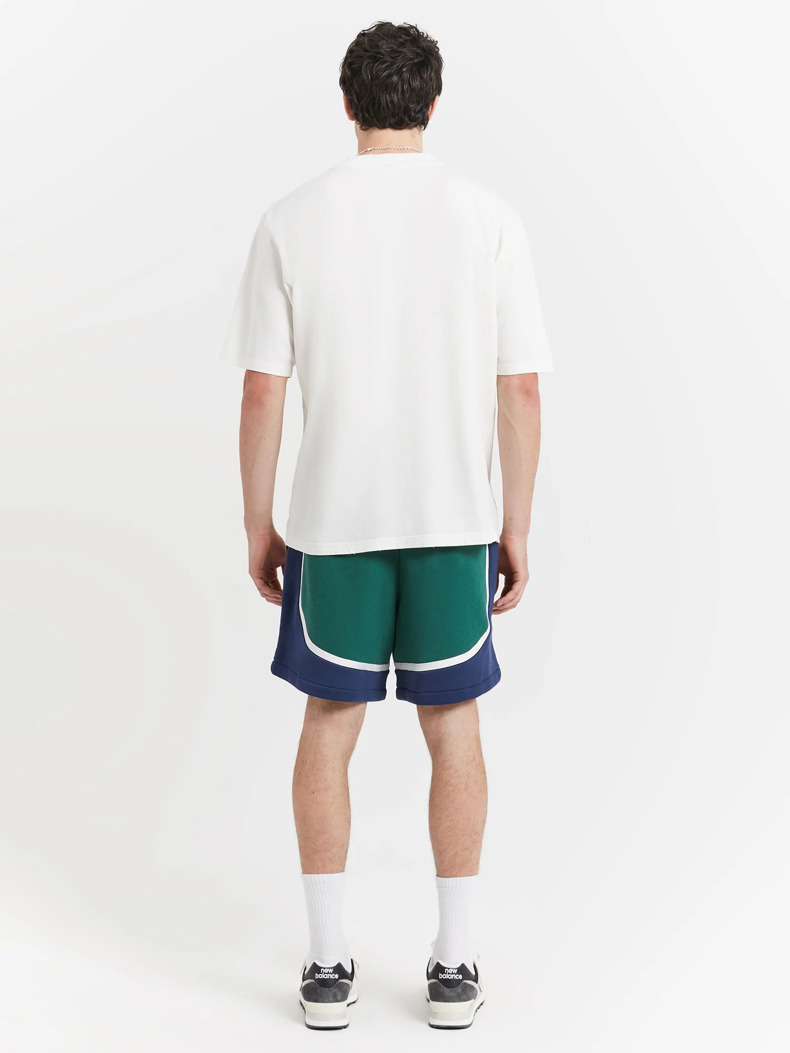 Hoops Graphic Cotton Jersey Short Sleeve T-shirt - Image 5