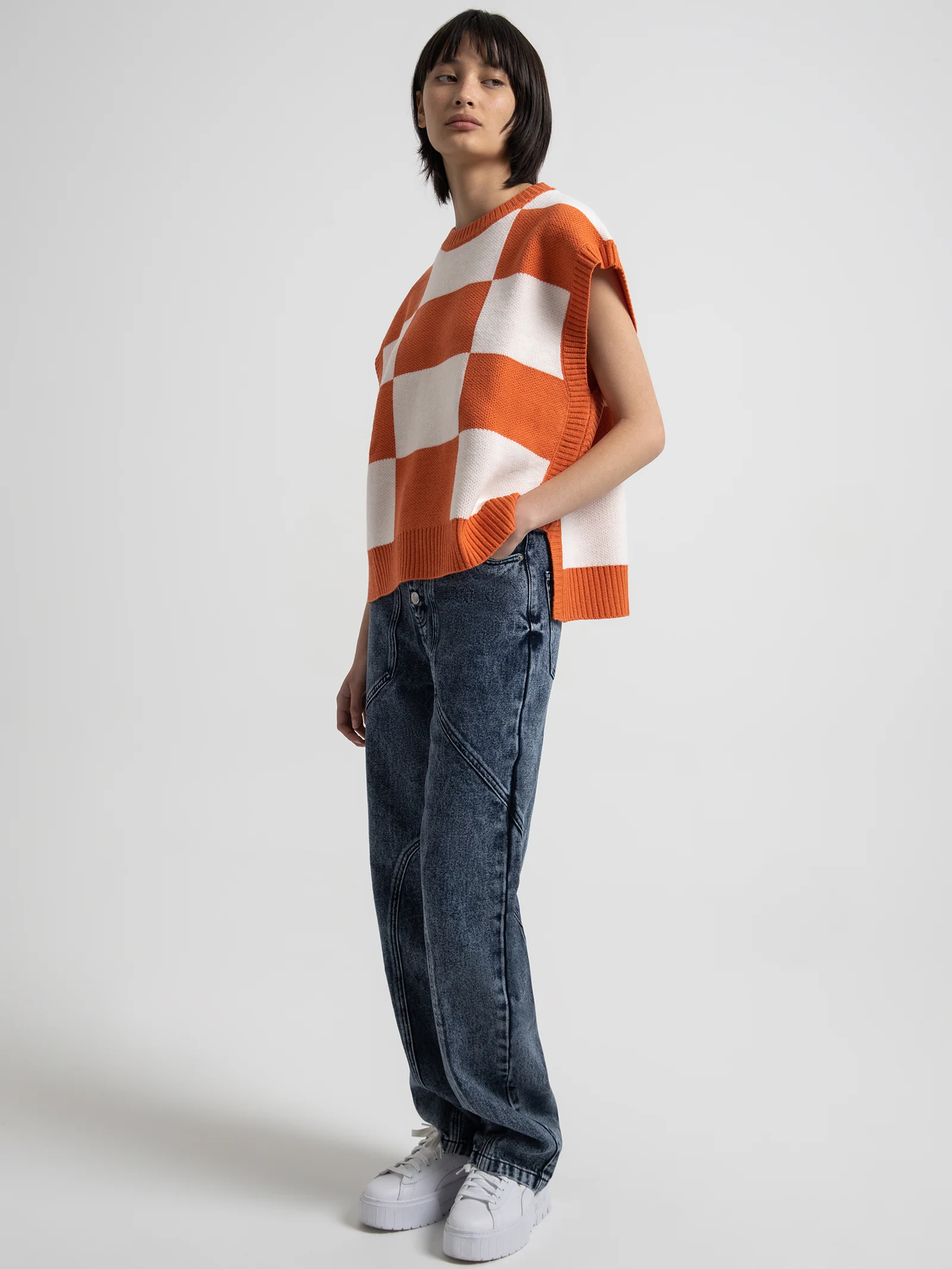 Hopscotch Sweater Vest - Image 4