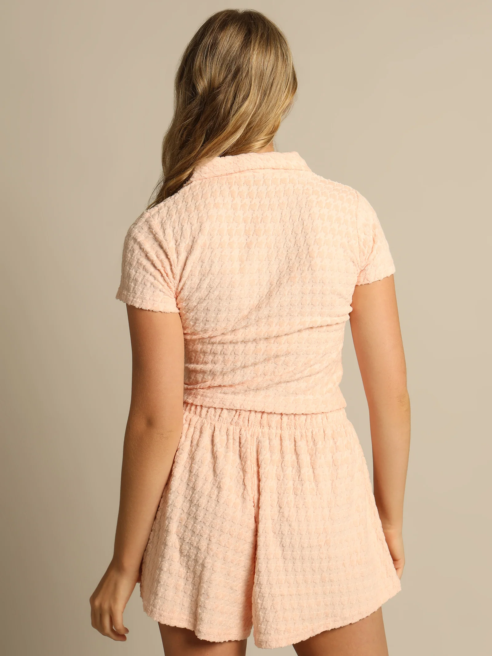 Houndstooth Terry Shirt - Image 6
