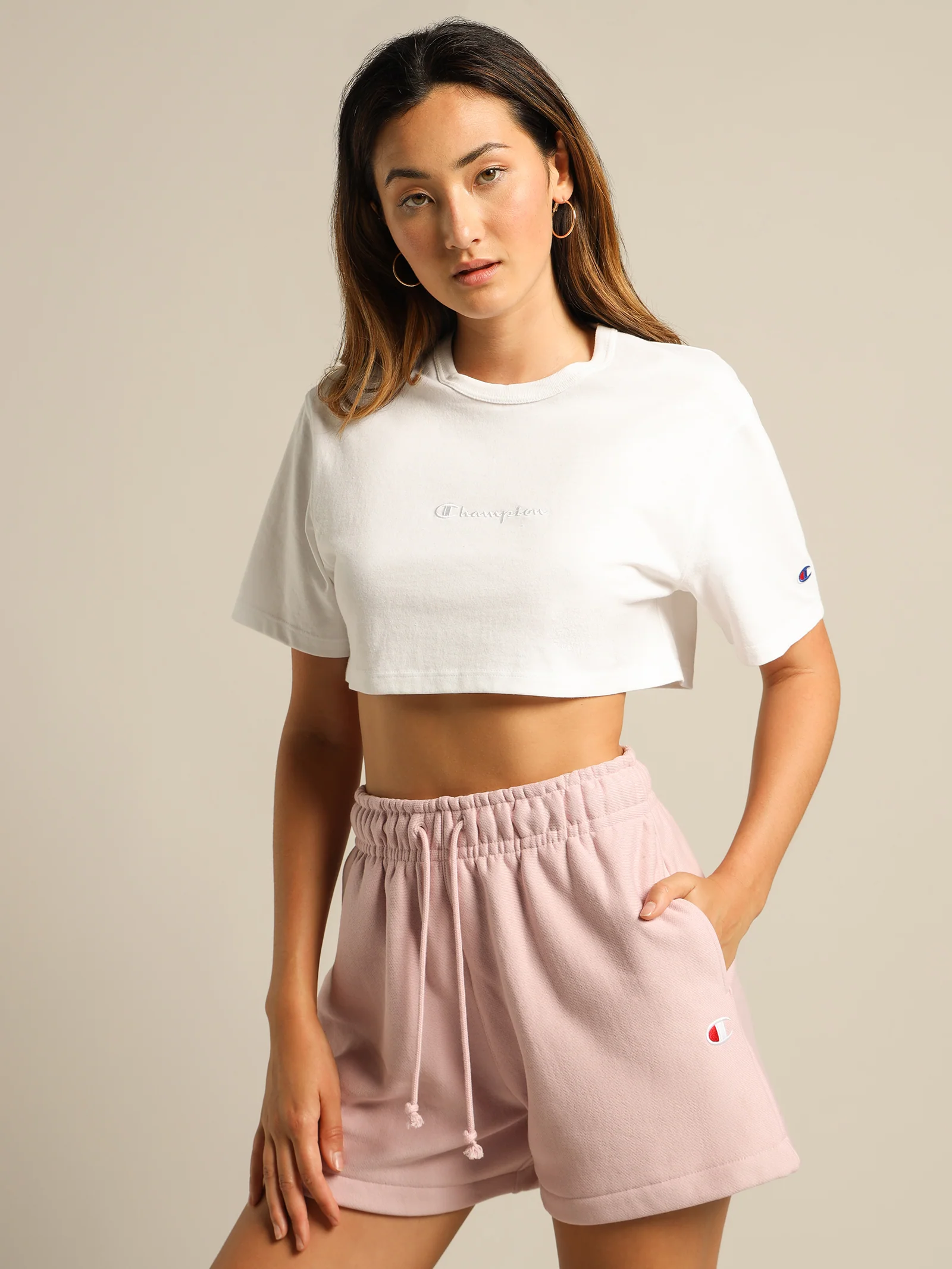 HT Tonal Crop T-Shirt - Image 3