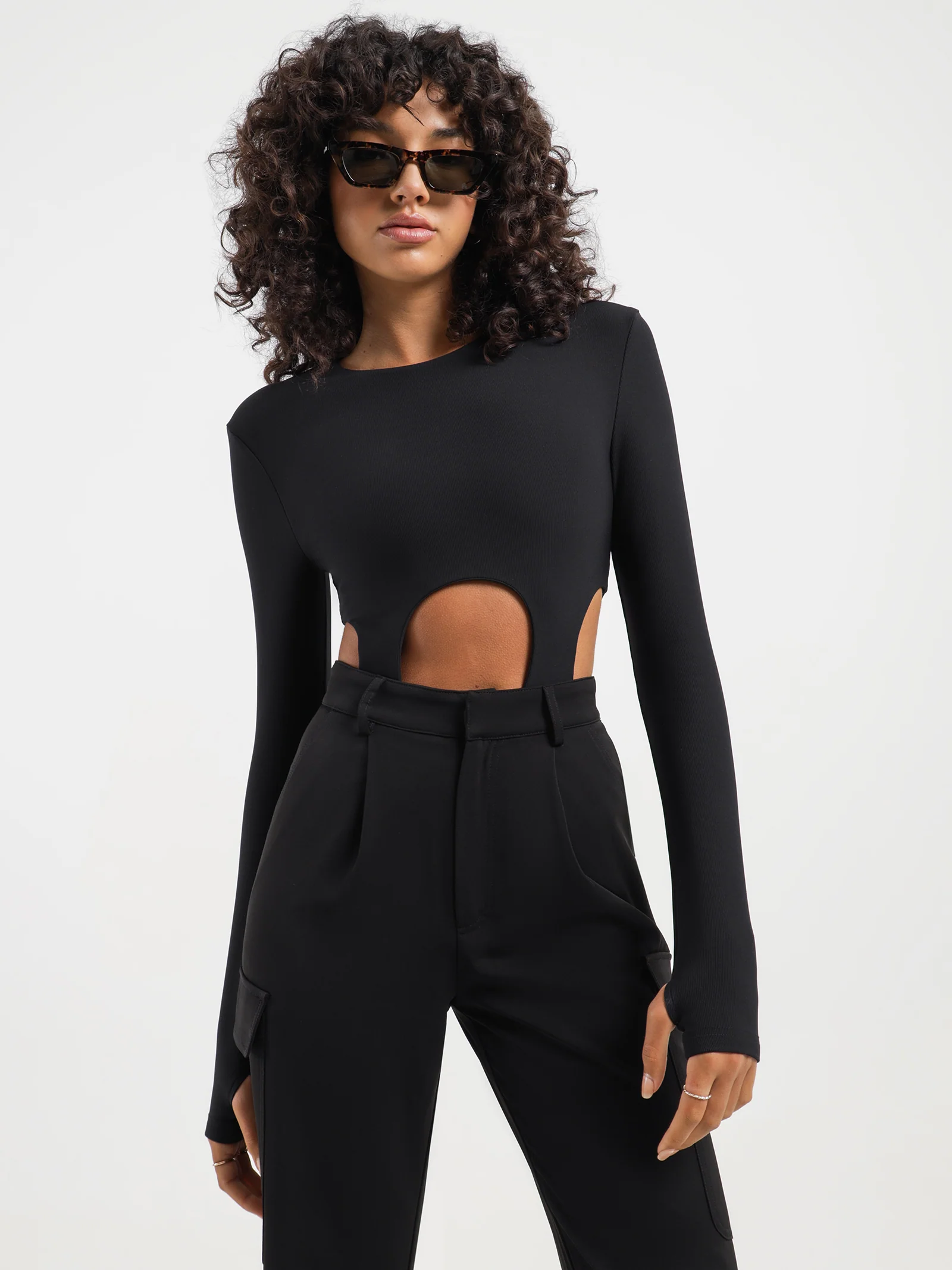 Ina Rib Ponte Bodysuit - Image 4