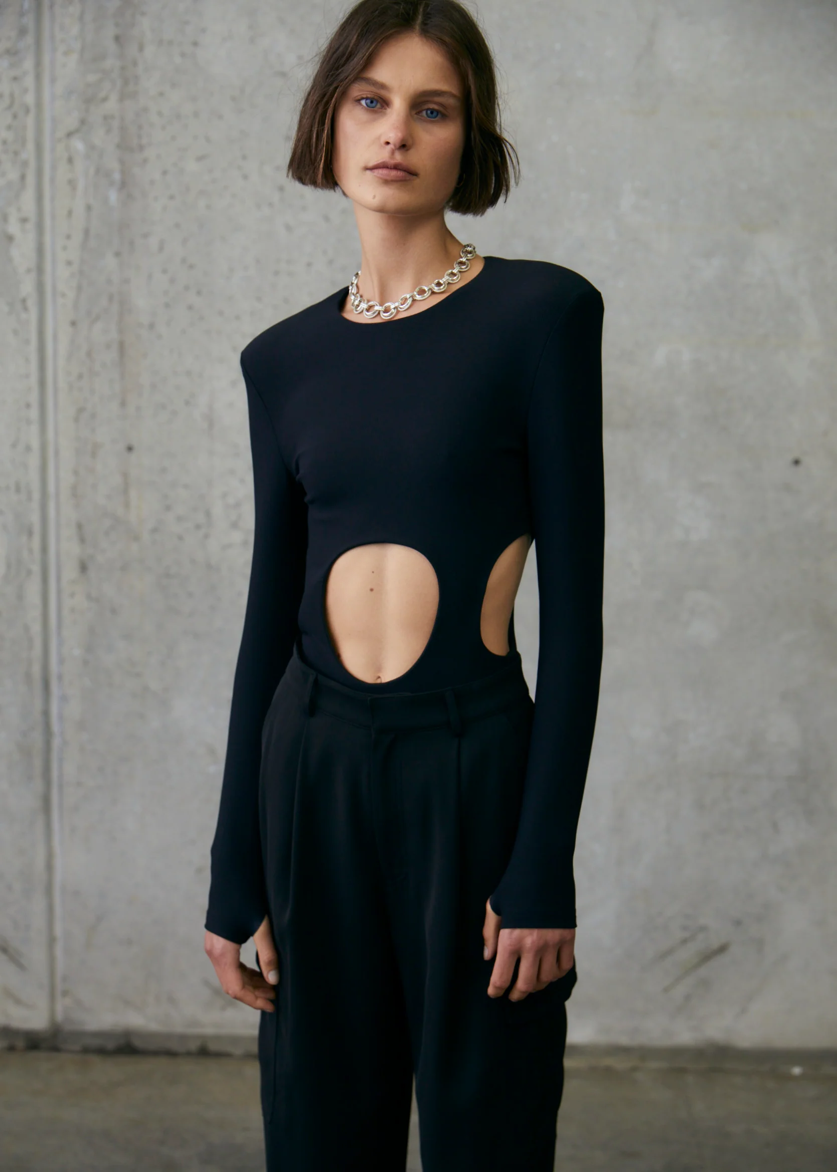 Ina Rib Ponte Bodysuit - Image 6