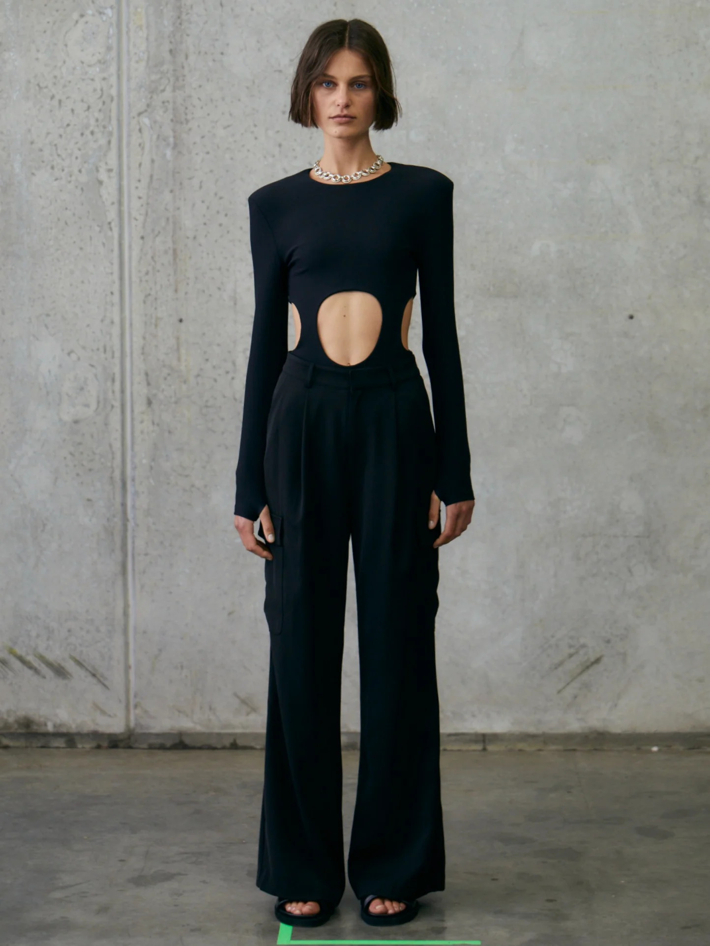 Ina Rib Ponte Bodysuit - Image 7
