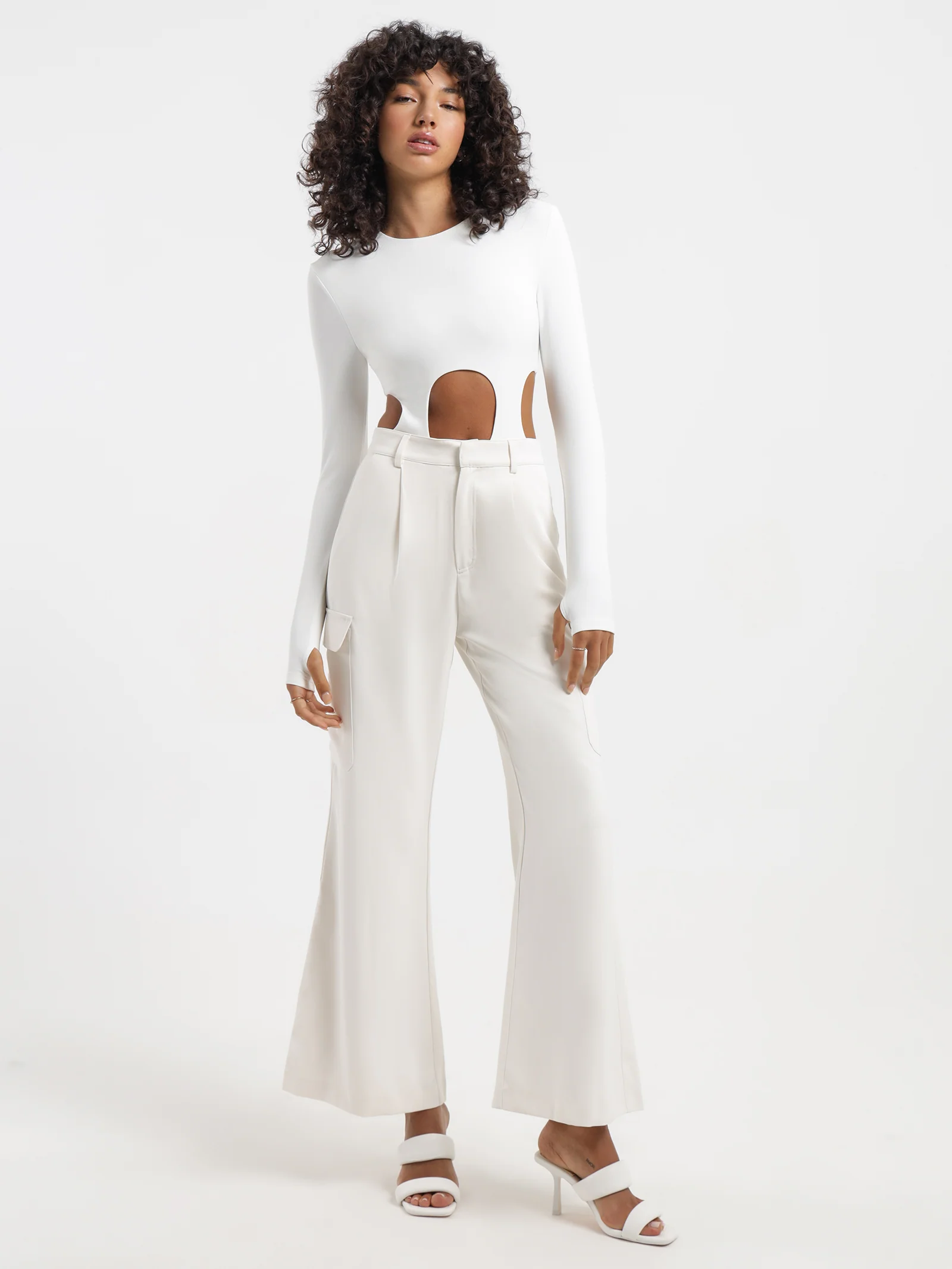 Ina Rib Ponte Bodysuit - Image 5