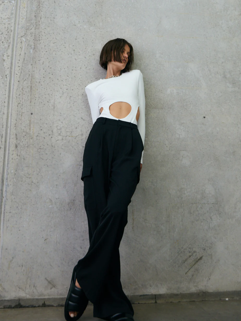 Ina Rib Ponte Bodysuit - Image 8