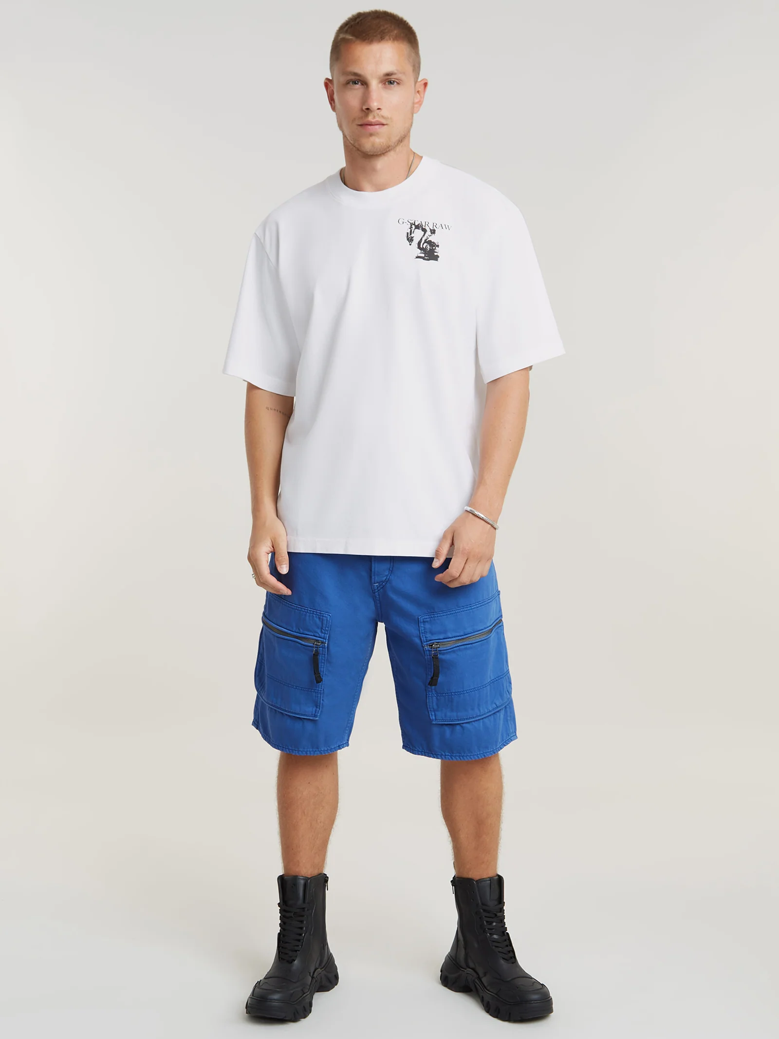 Industry Back Graphic Boxy Tee - Image 3