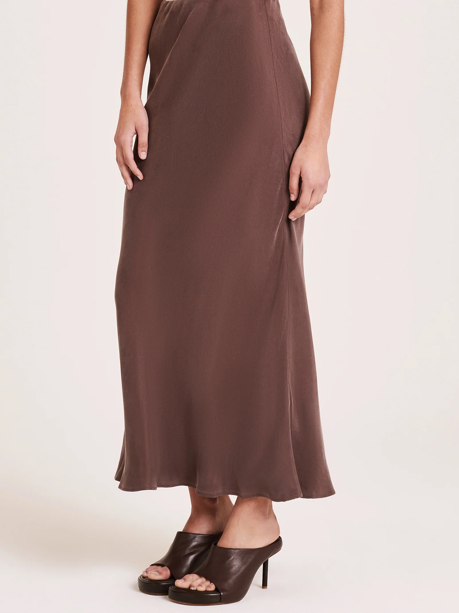 Ines Cupro Skirt