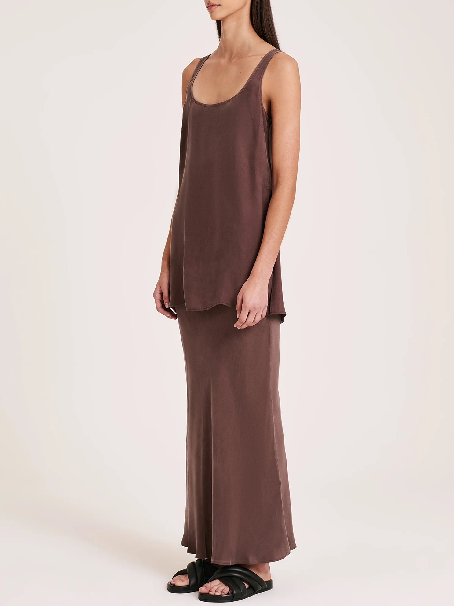 Ines Cupro Skirt - Image 3