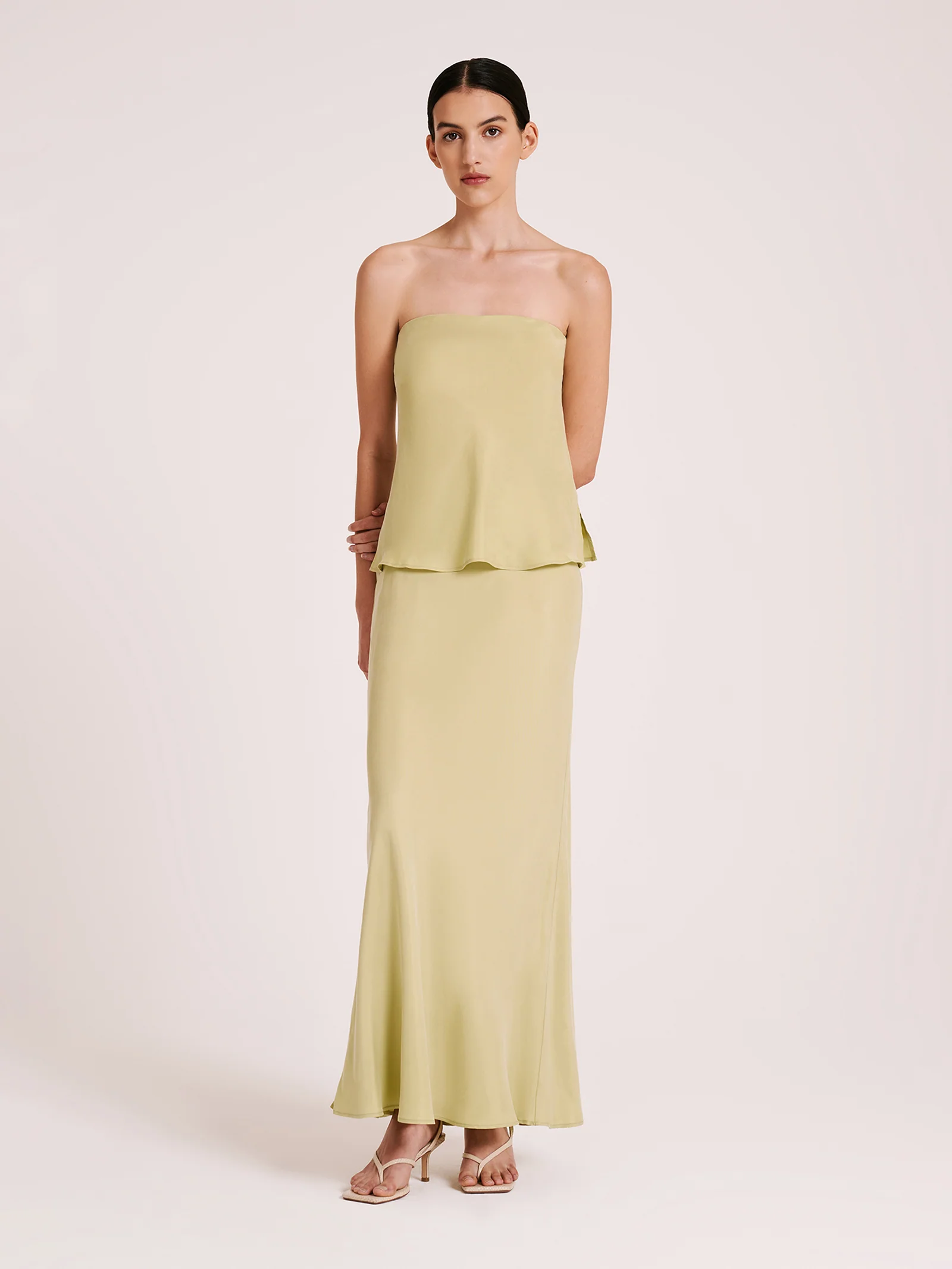 Ines Cupro Skirt - Image 3