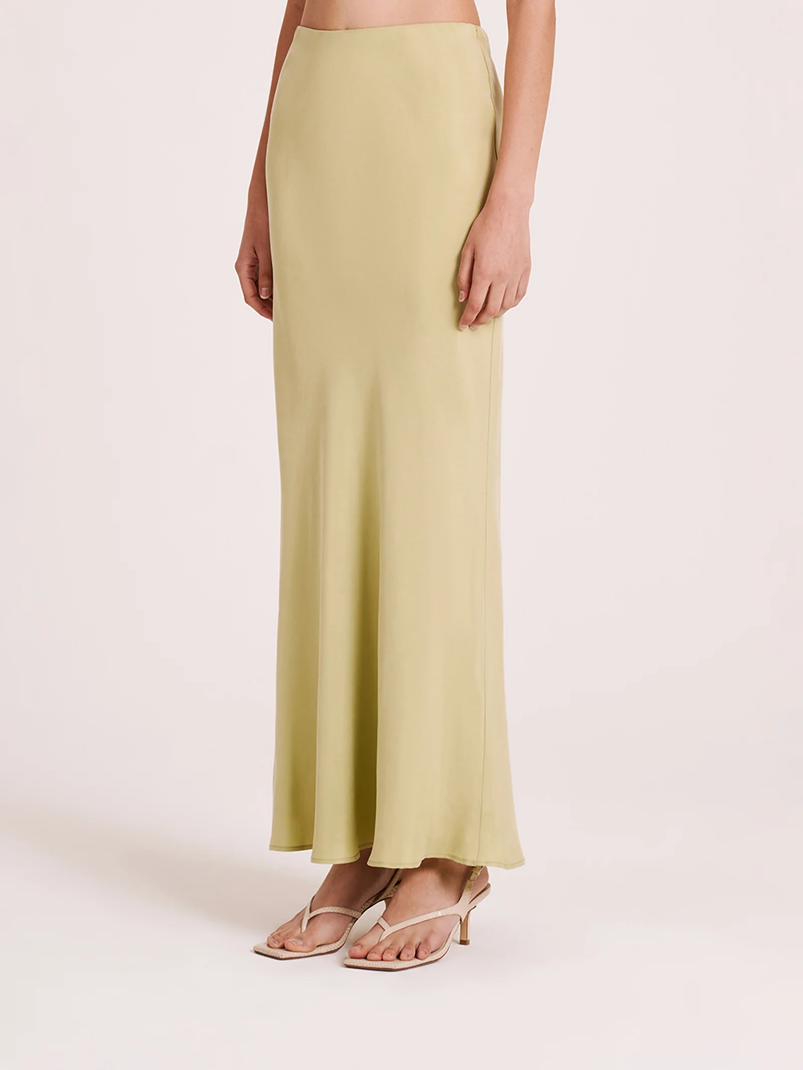Ines Cupro Skirt - Image 4