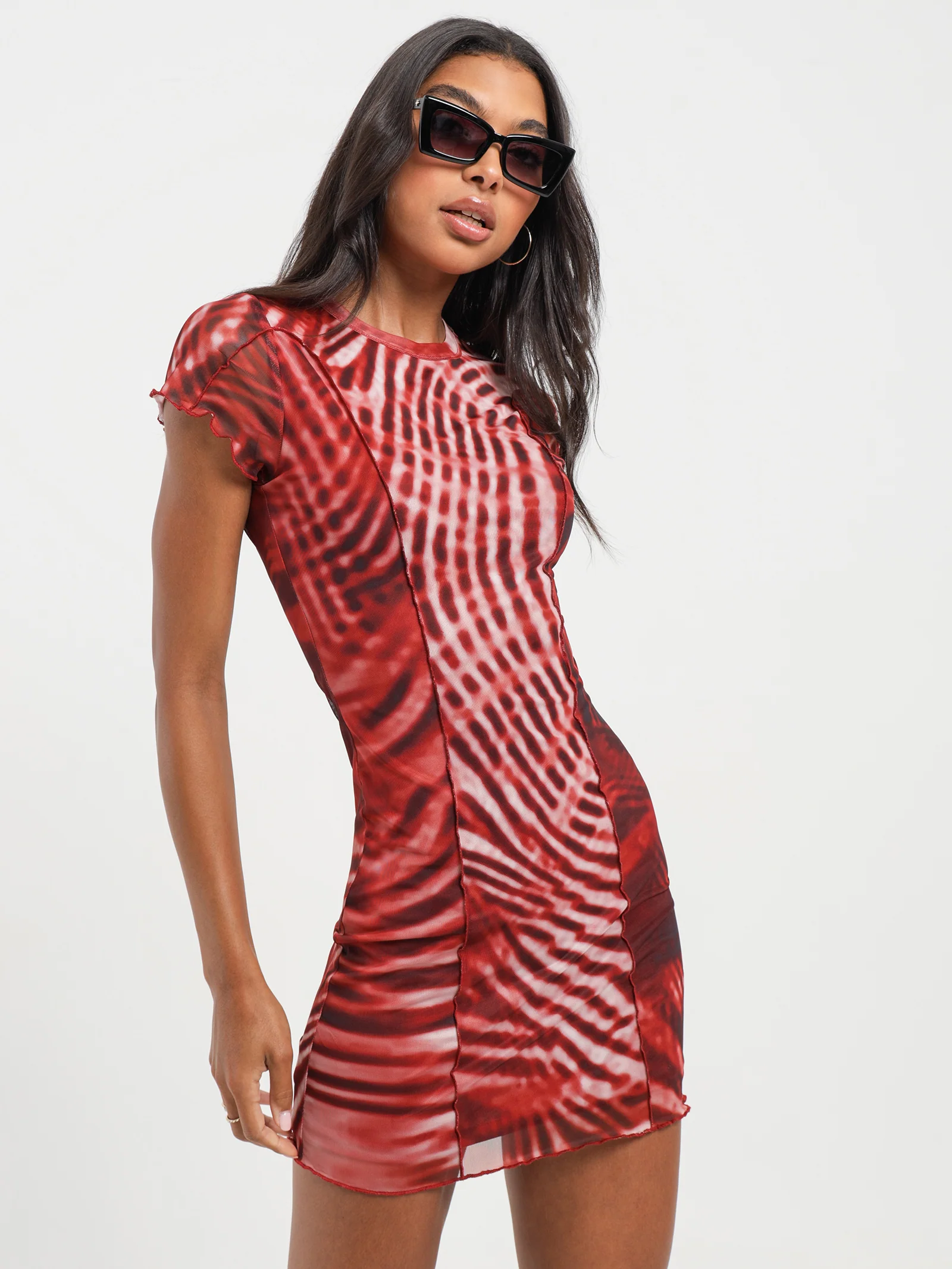 Inferna Mesh Dress - Image 2