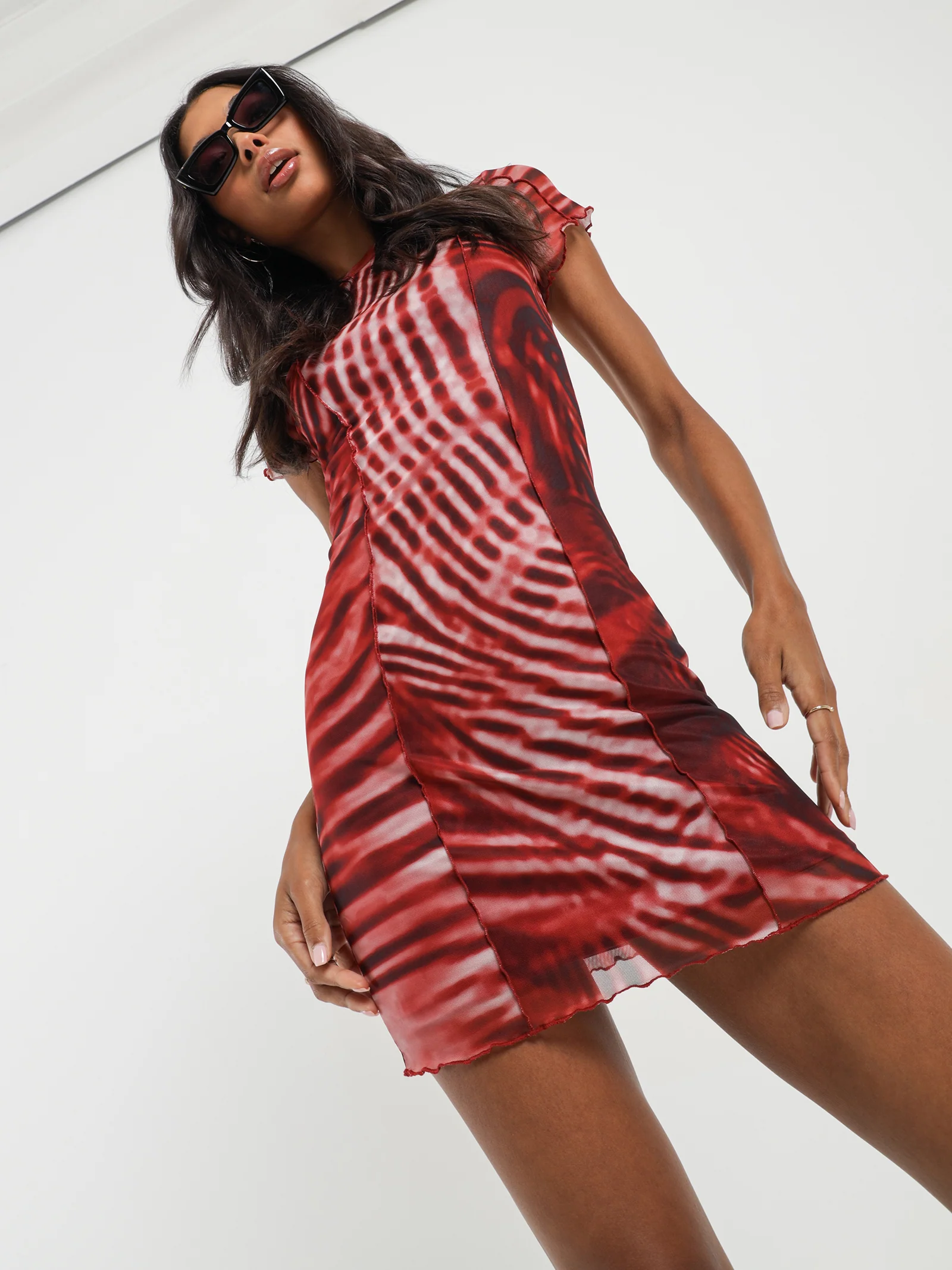Inferna Mesh Dress - Image 5