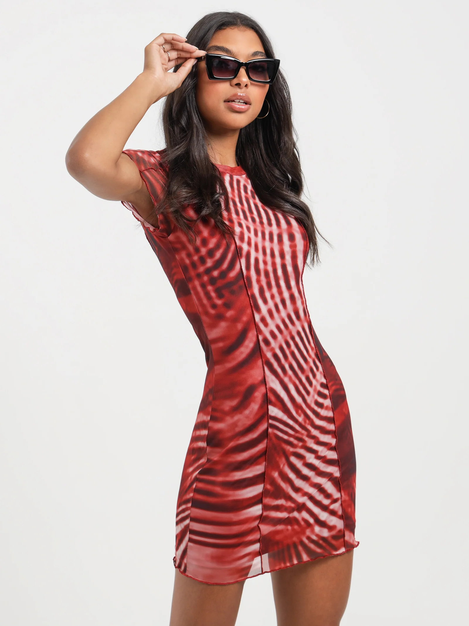 Inferna Mesh Dress - Image 6