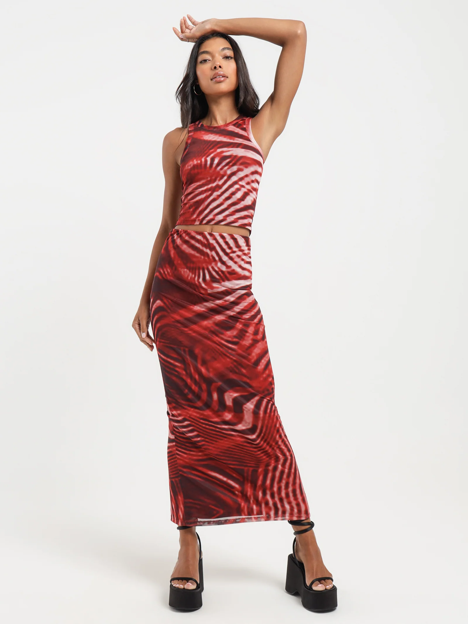 Inferna Mesh Skirt - Image 4