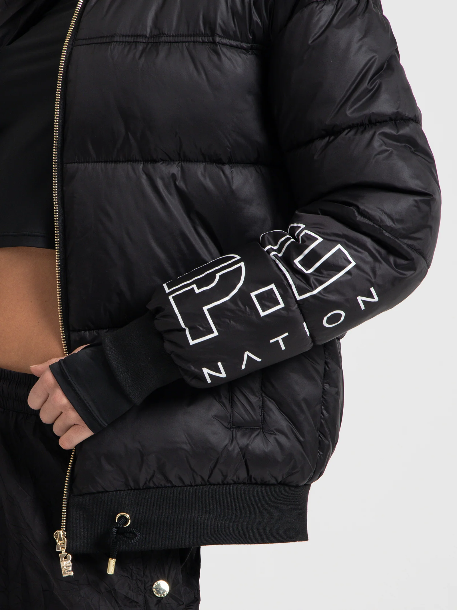 Infinite Hooded Puffer Jacket - Image 3
