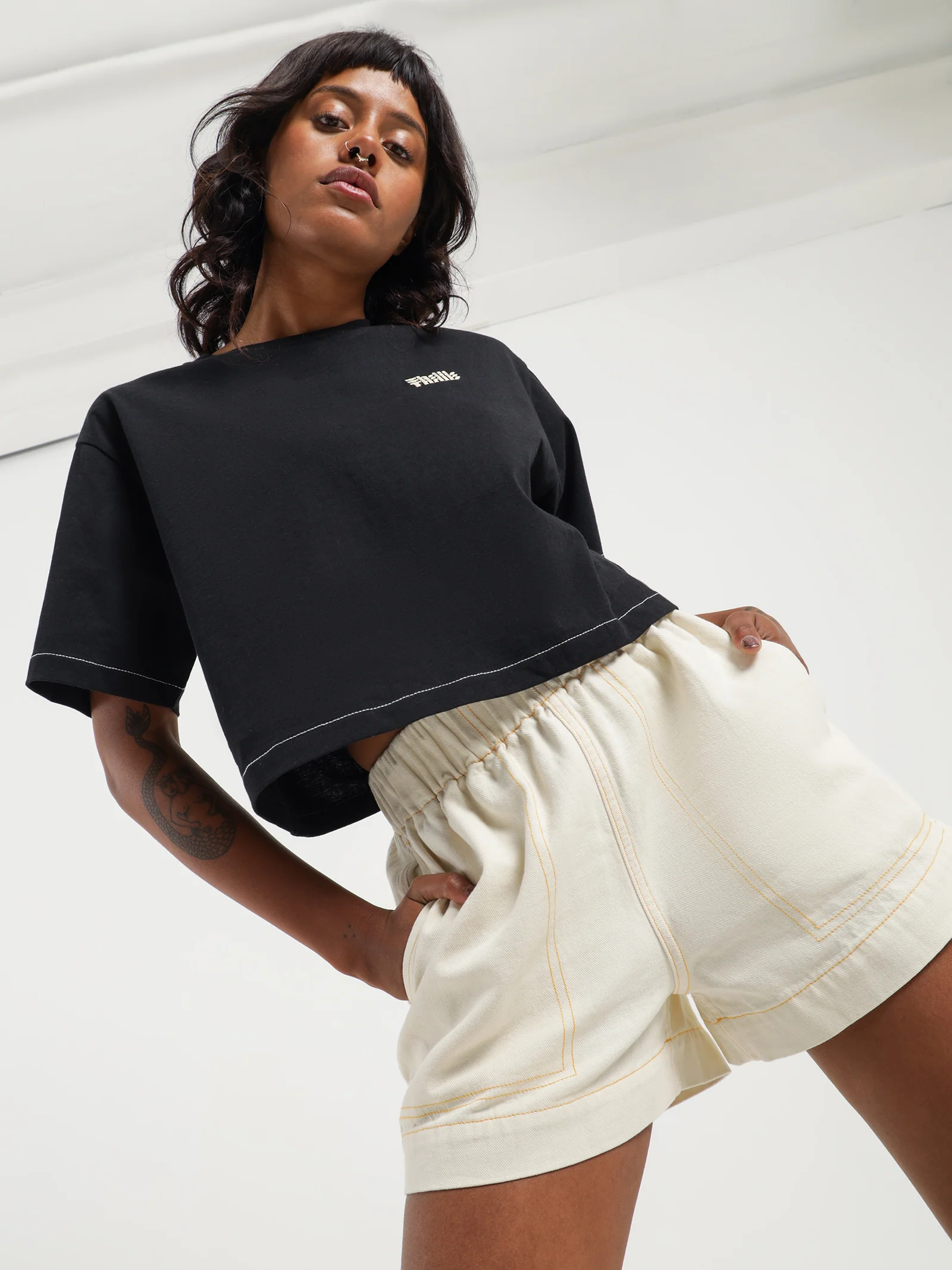 Infinite Thrills Merch Crop T-Shirt - Image 2