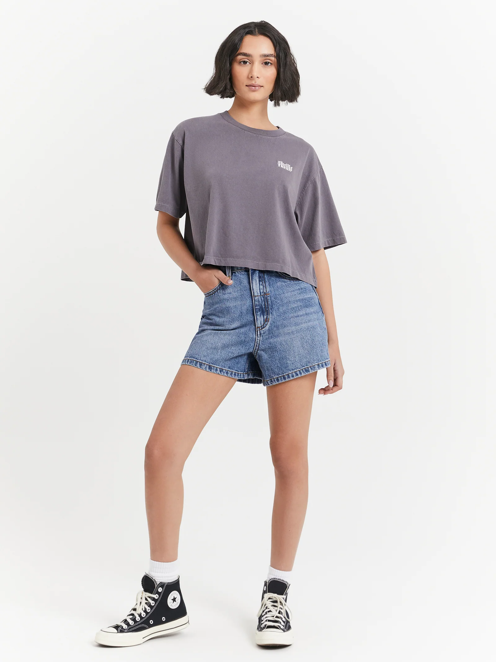 Infinite Thrills Merch Crop Tee - Image 2