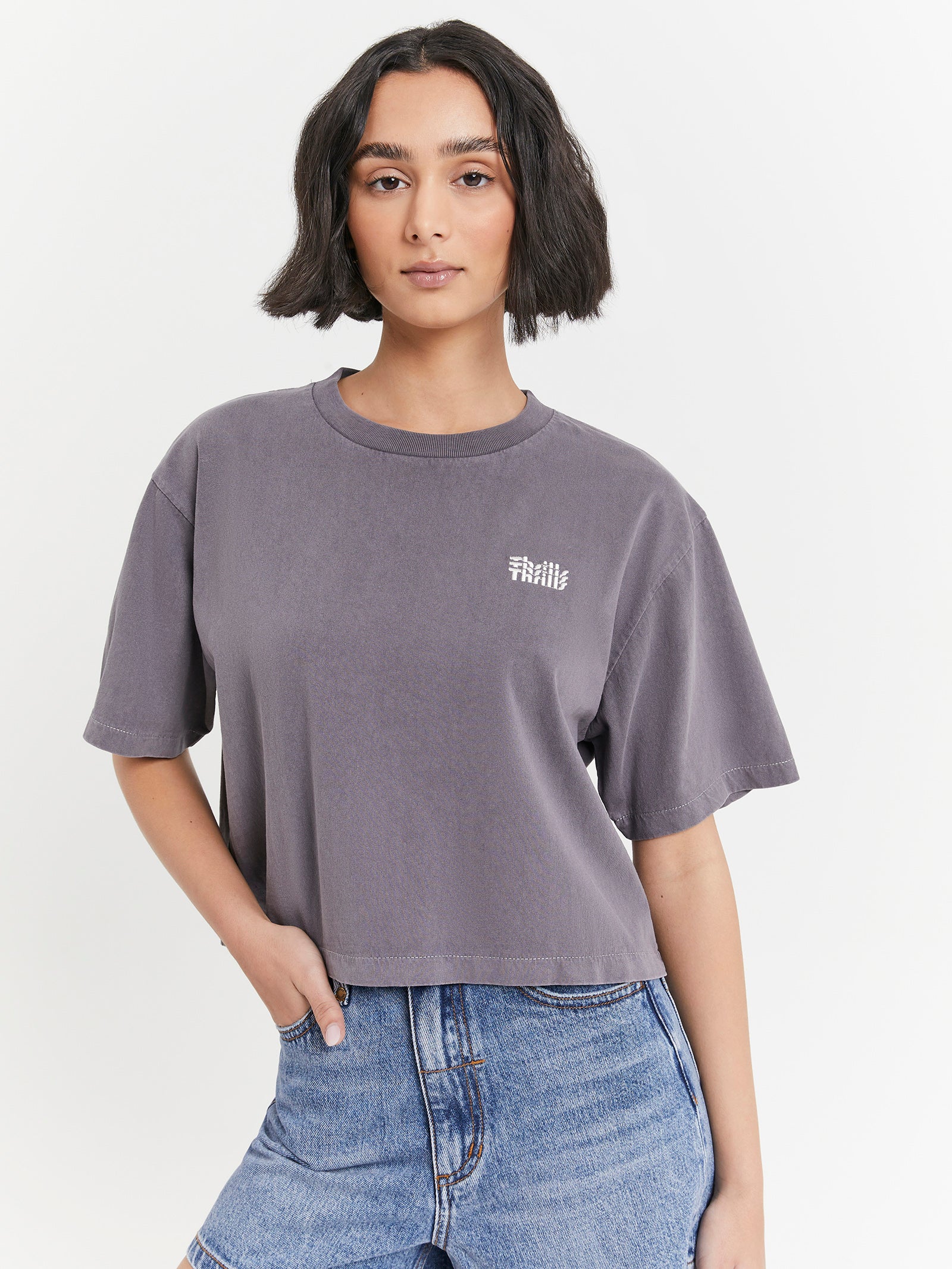 Infinite Thrills Merch Crop Tee - Image 3